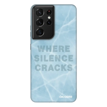 Picasee Fashion Case za Samsung Galaxy S21 Ultra 5G G998B - SILENCE