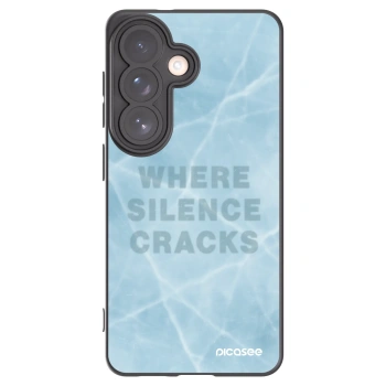 Picasee silikonski črni ovitek za Samsung Galaxy S26 - SILENCE