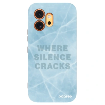 Picasee silikonski črni ovitek za Honor 600 - SILENCE