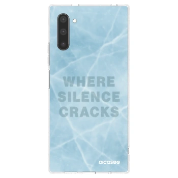 Picasee silikonski prozorni ovitek za Samsung Galaxy Note 10 N970F - SILENCE