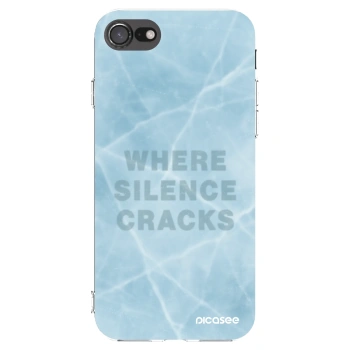 Picasee silikonski prozorni ovitek za Apple iPhone SE 2020 - SILENCE