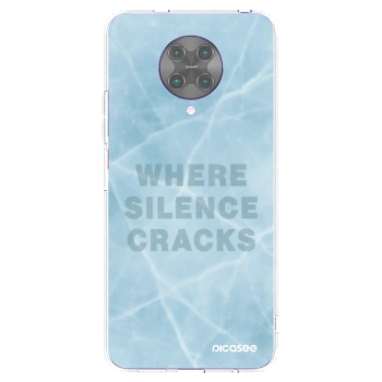 Picasee silikonski prozorni ovitek za Xiaomi Poco F2 Pro - SILENCE