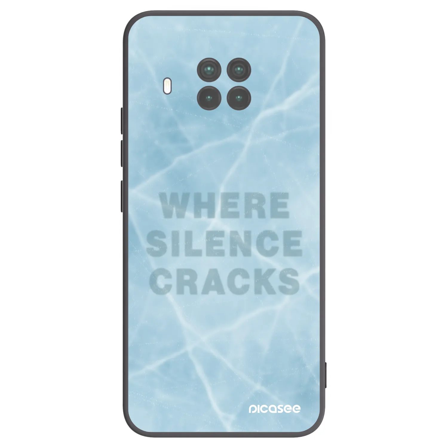 Picasee silikonski črni ovitek za Xiaomi Mi 10T Lite - SILENCE
