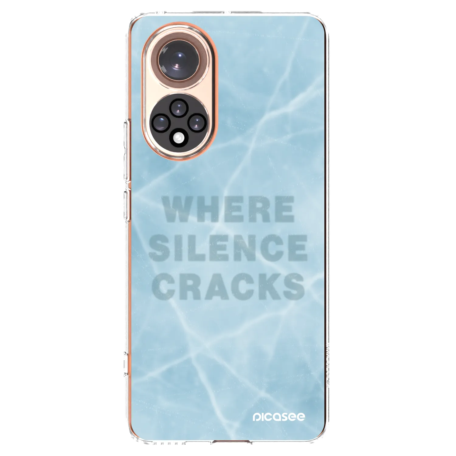 Picasee silikonski prozorni ovitek za Huawei Nova 9 - SILENCE