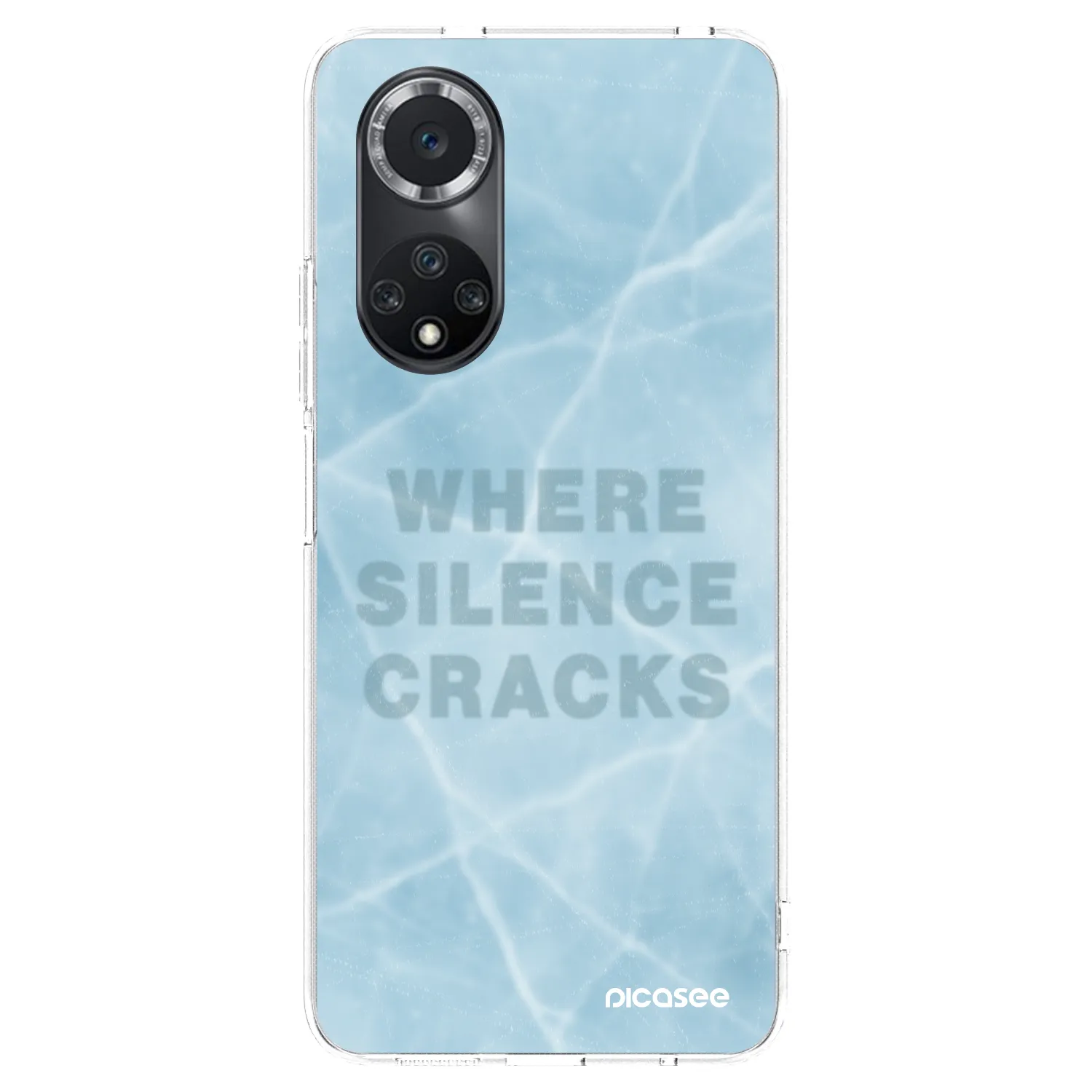 Picasee silikonski prozorni ovitek za Huawei Nova 9 SE - SILENCE