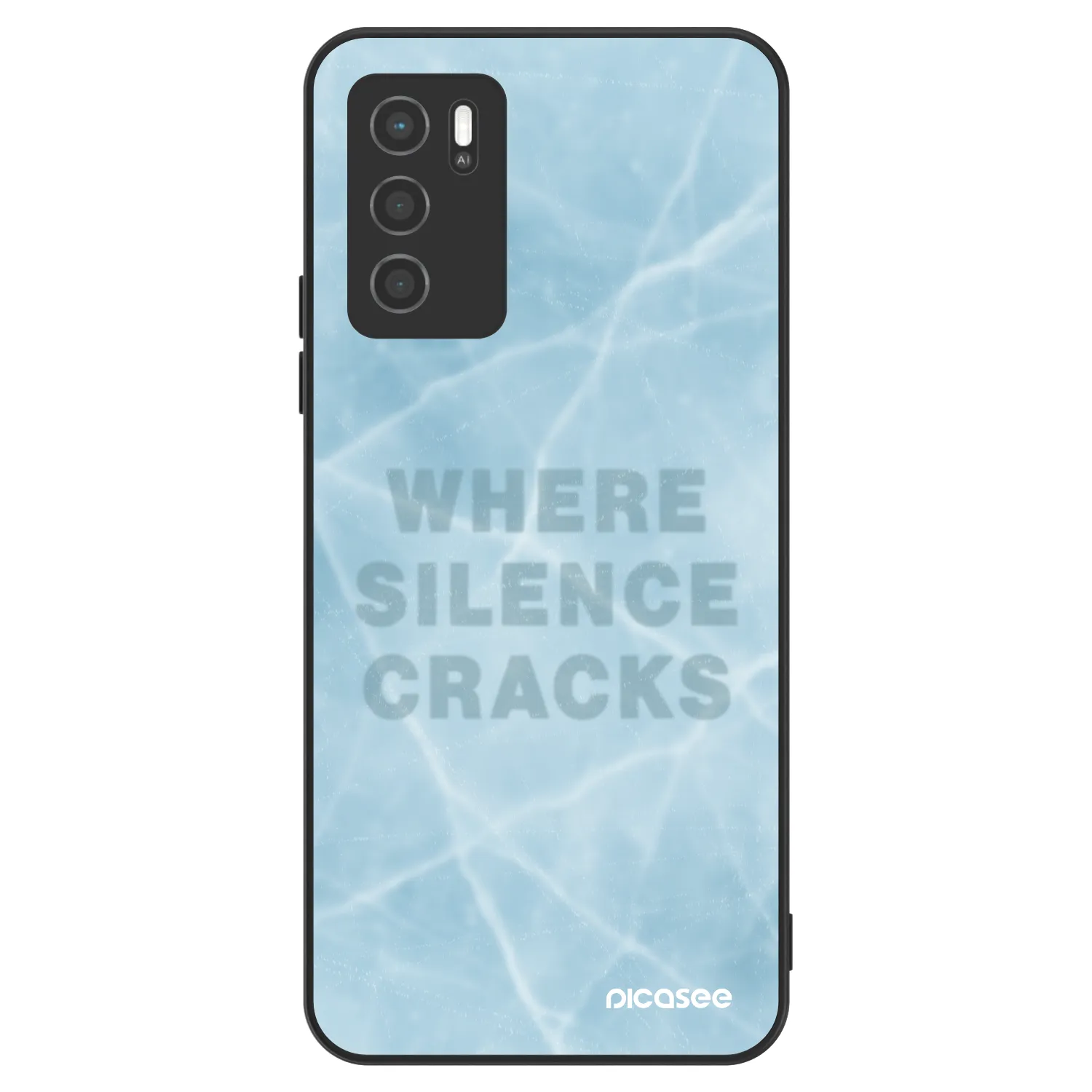 Picasee ULTIMATE CASE za OPPO A16s - SILENCE
