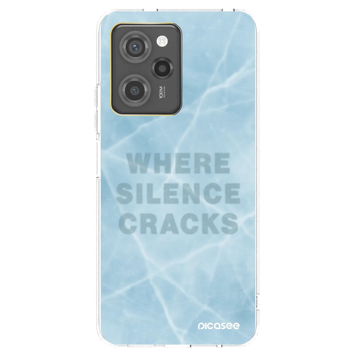 Picasee silikonski prozorni ovitek za Xiaomi Poco X5 Pro - SILENCE