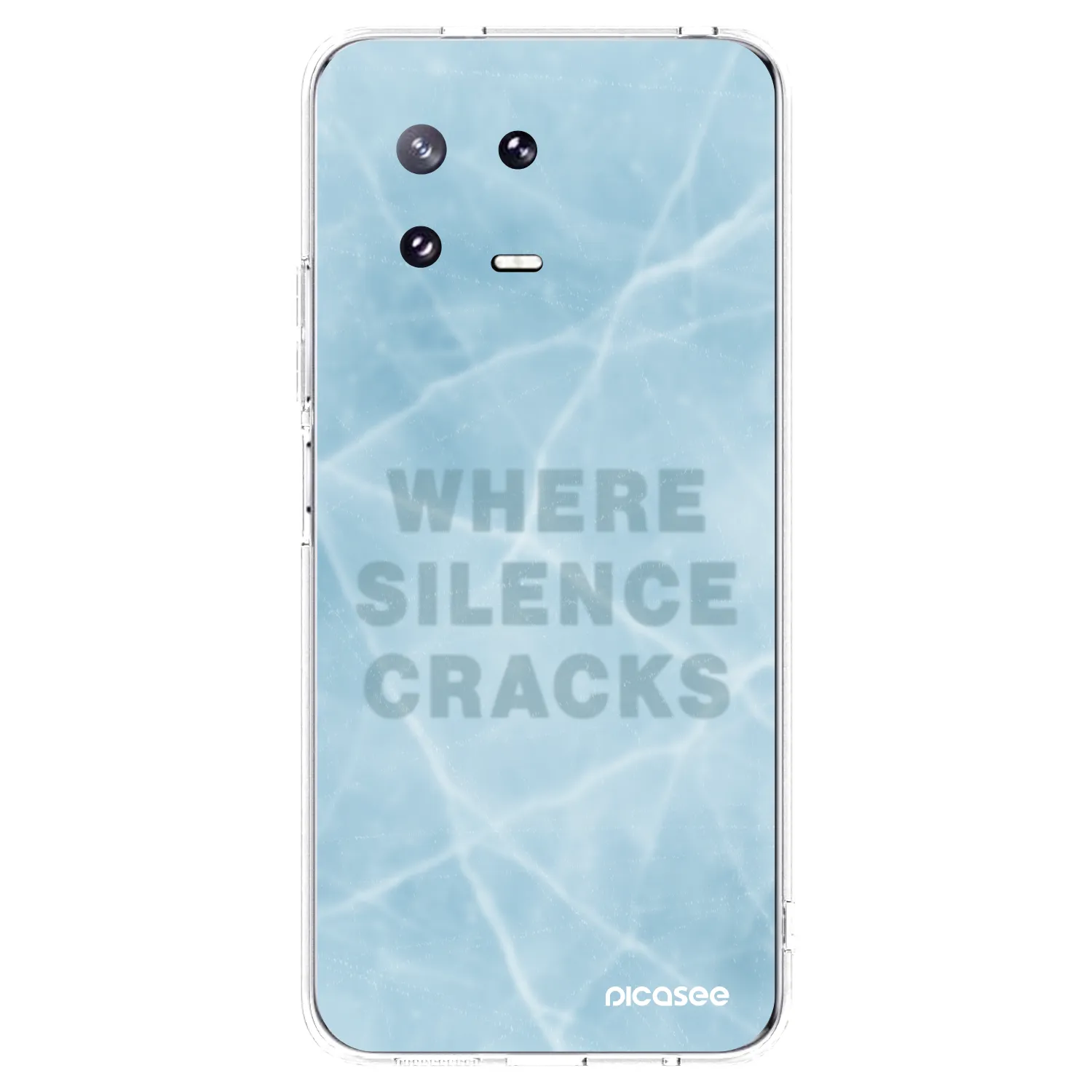 Picasee silikonski prozorni ovitek za Xiaomi 13 Pro - SILENCE