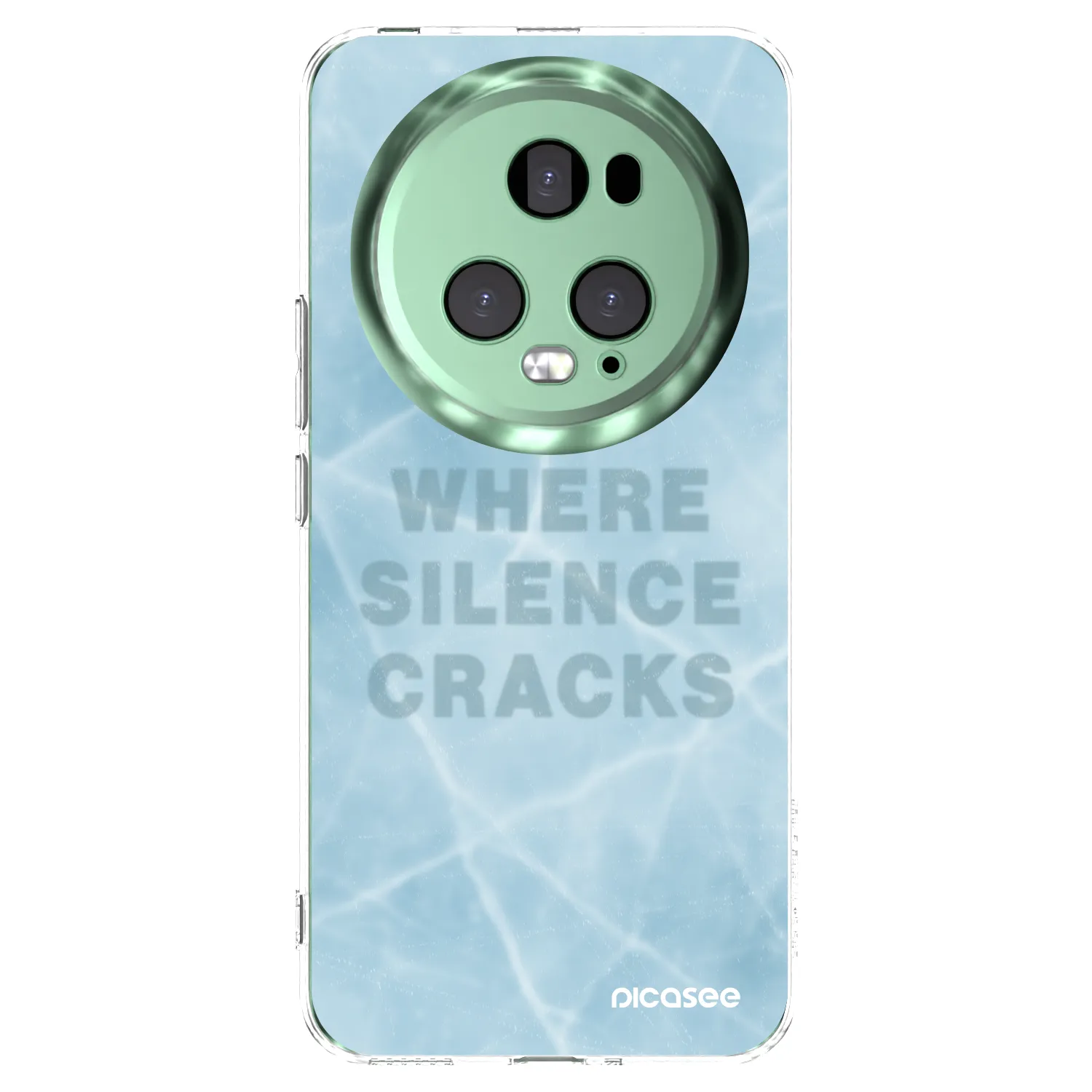 Picasee silikonski prozorni ovitek za Honor Magic5 Pro - SILENCE