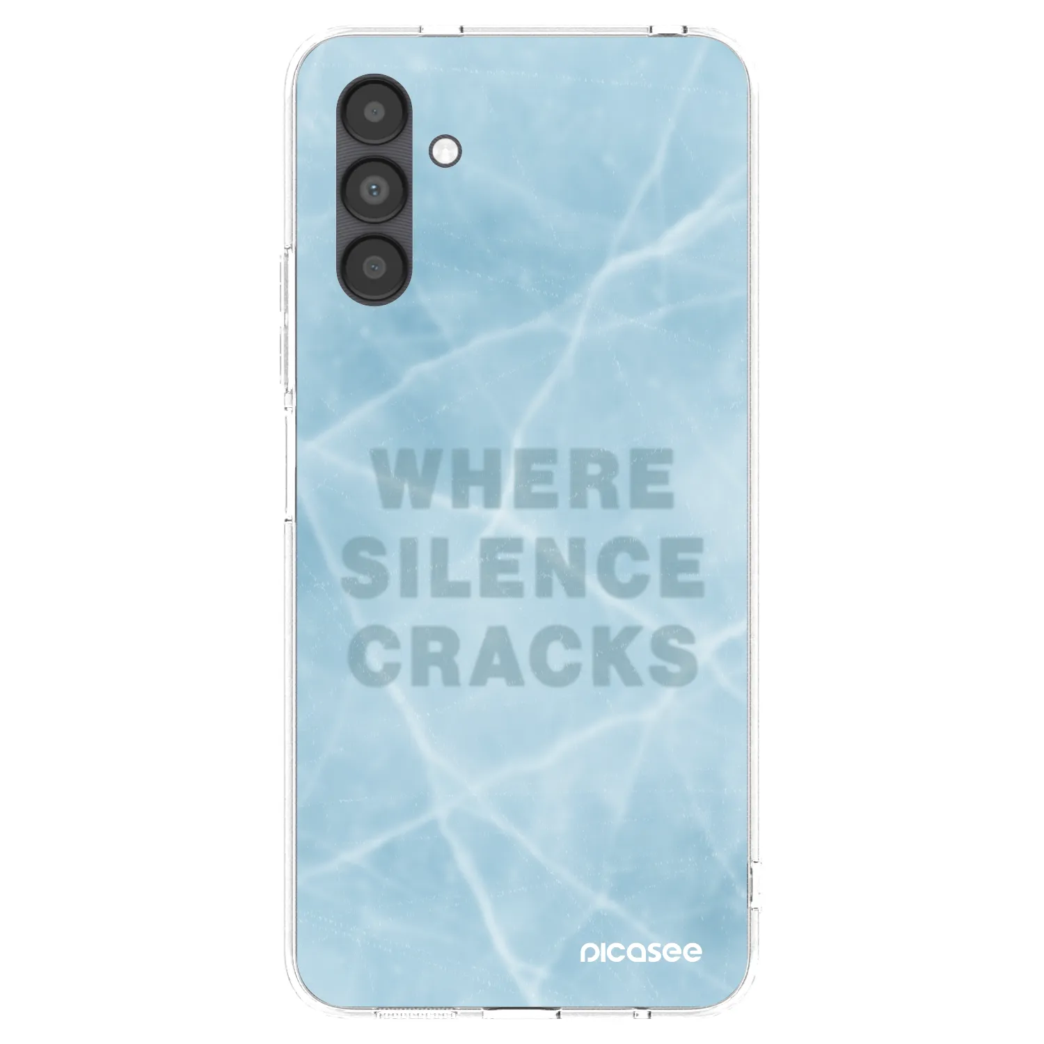 Picasee silikonski prozorni ovitek za Samsung Galaxy A04s A047F - SILENCE