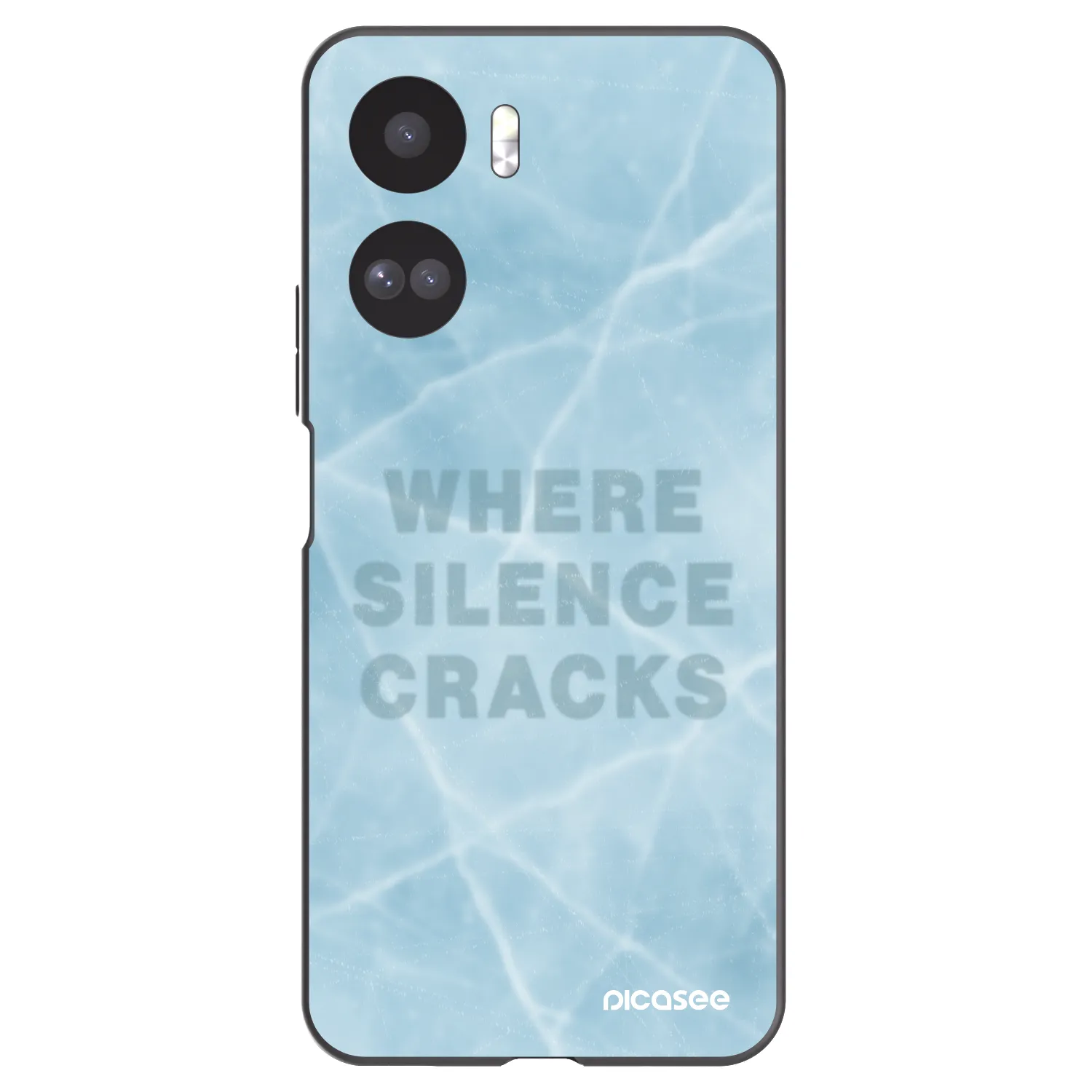 Picasee silikonski črni ovitek za Honor 90 Lite 5G - SILENCE