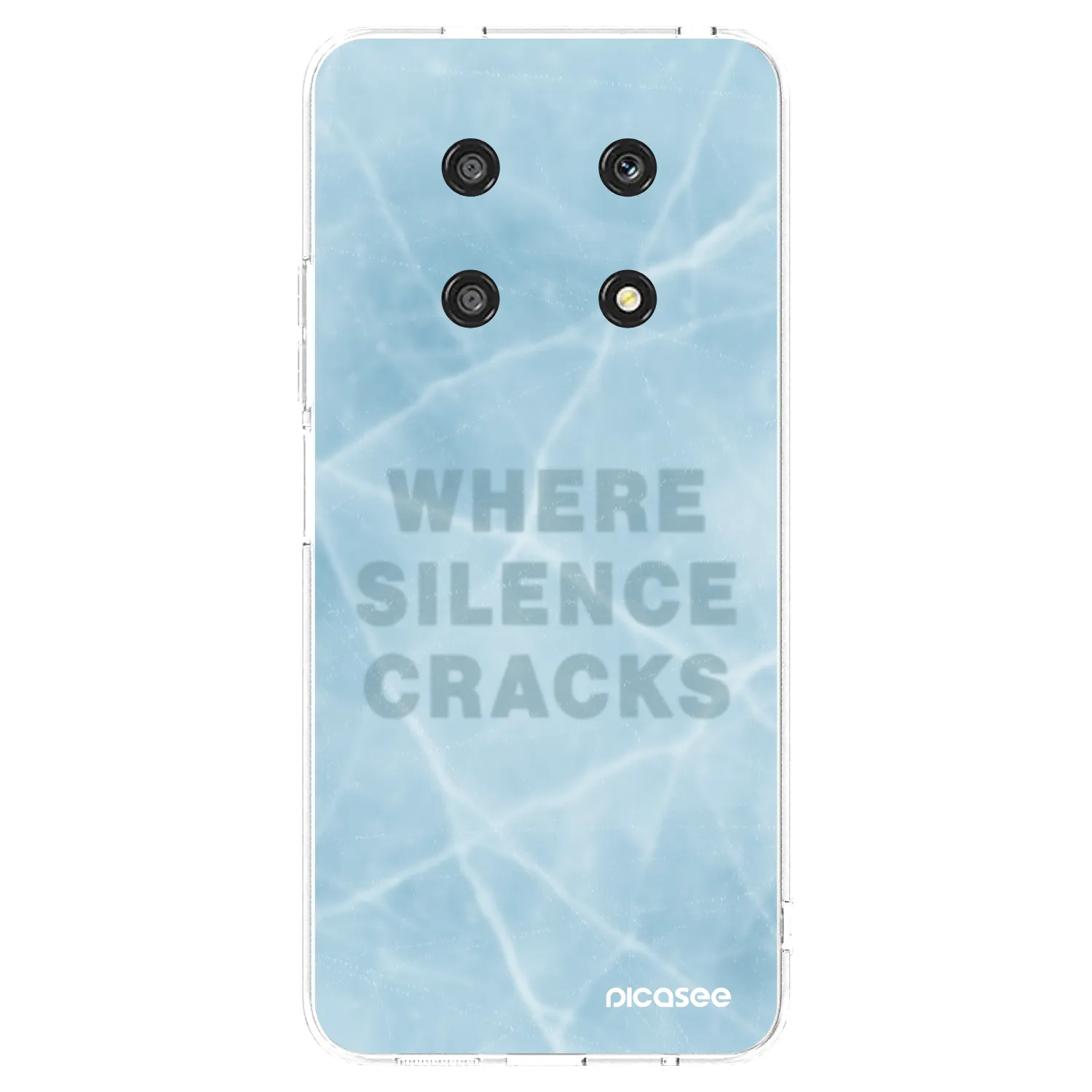 Picasee silikonski prozorni ovitek za Honor Magic4 Lite 5G - SILENCE
