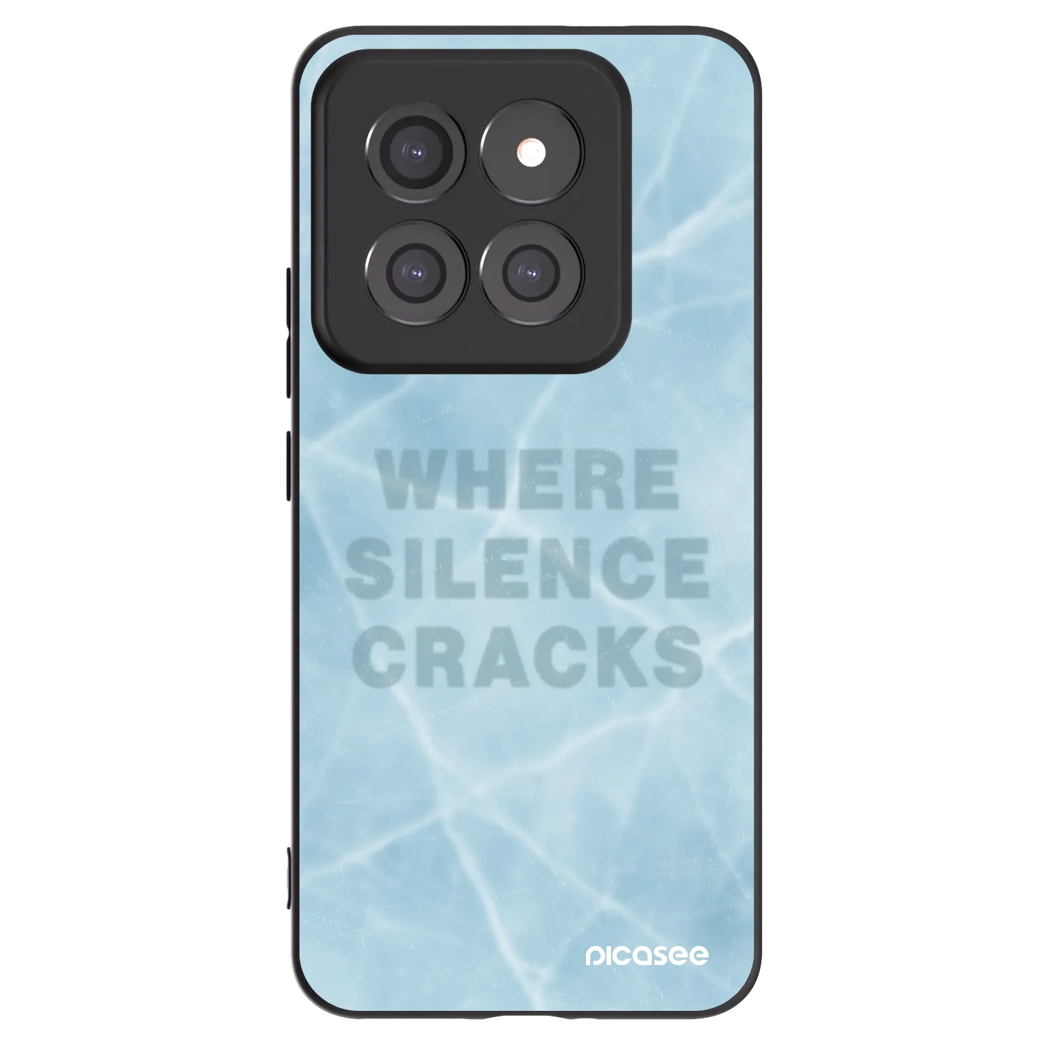 Picasee silikonski črni ovitek za Xiaomi 14 Pro - SILENCE
