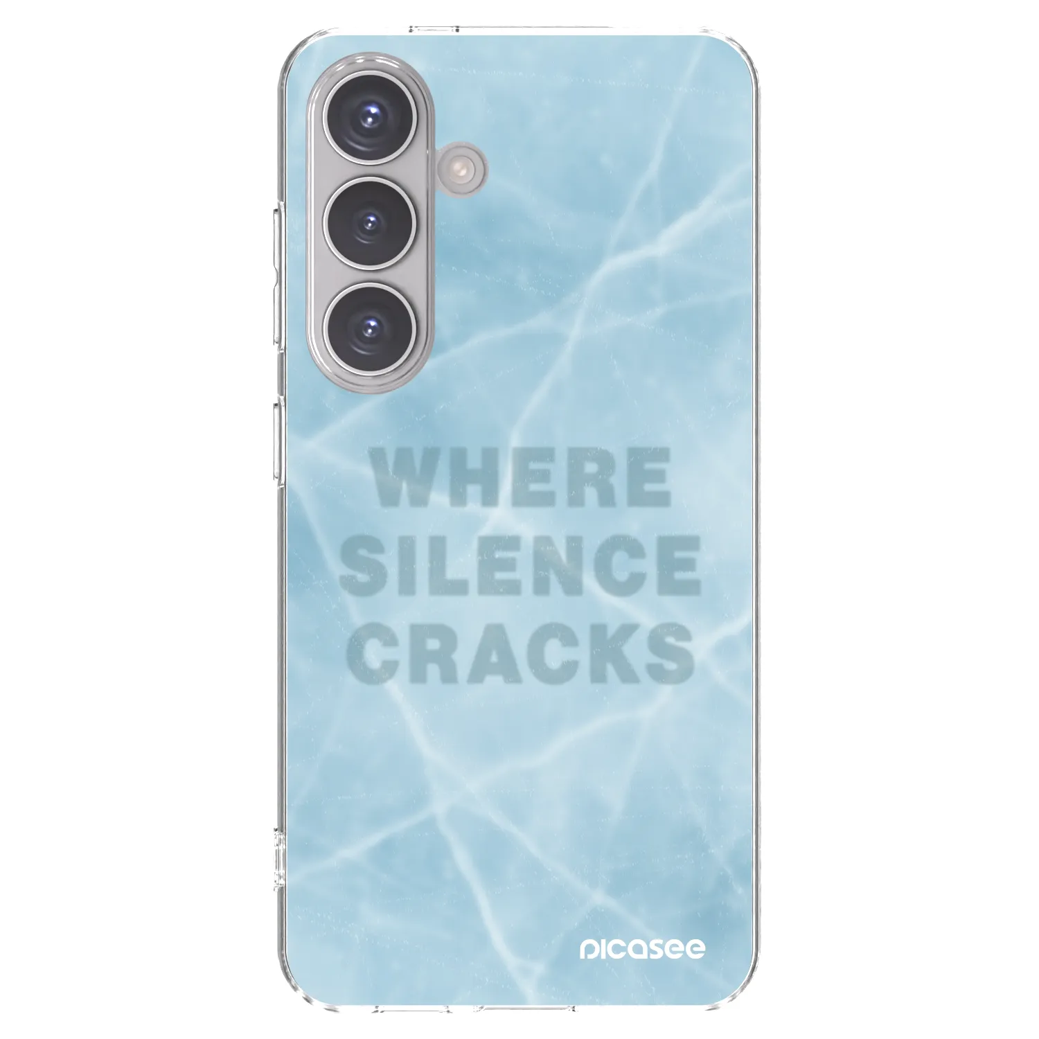 Picasee silikonski prozorni ovitek za Samsung Galaxy S24 S921B 5G - SILENCE