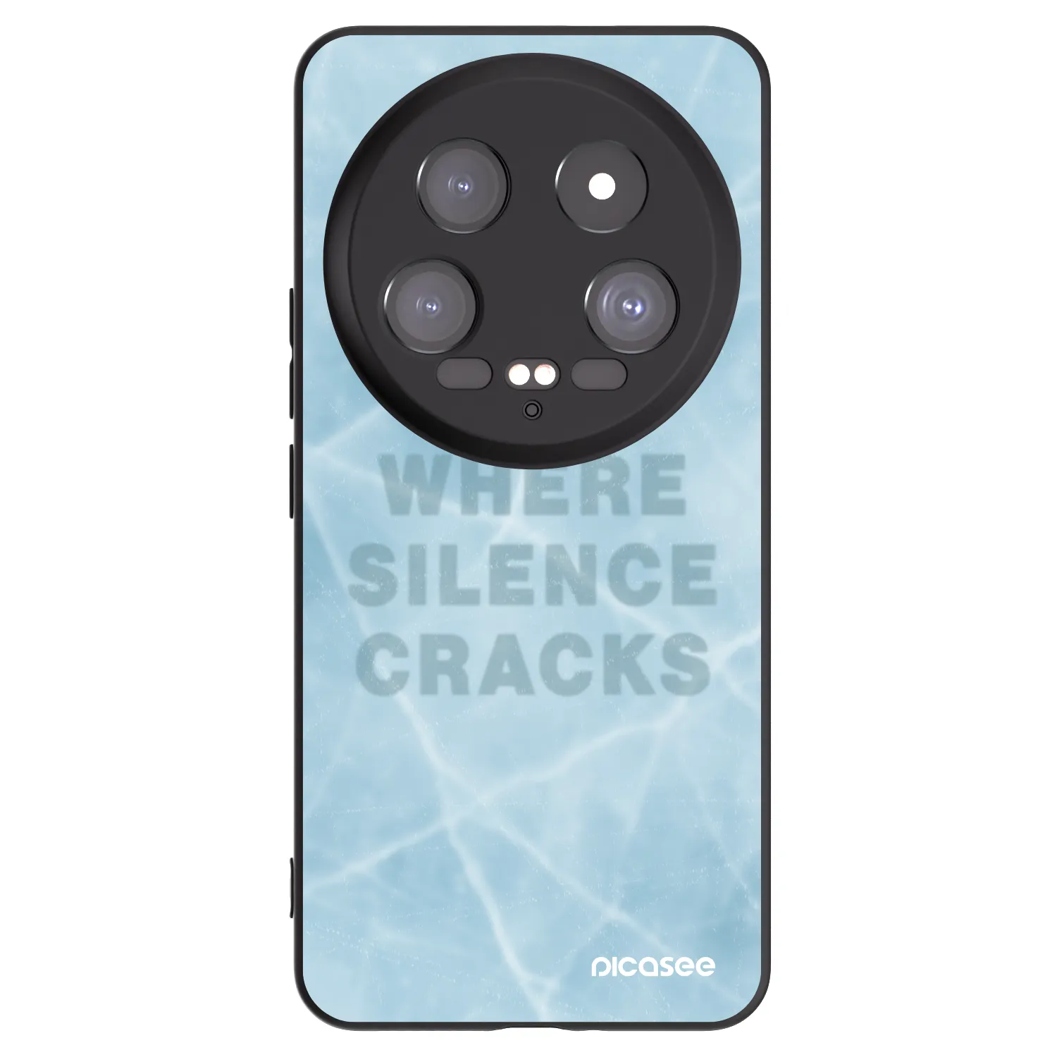 Picasee silikonski črni ovitek za Xiaomi 14 Ultra - SILENCE