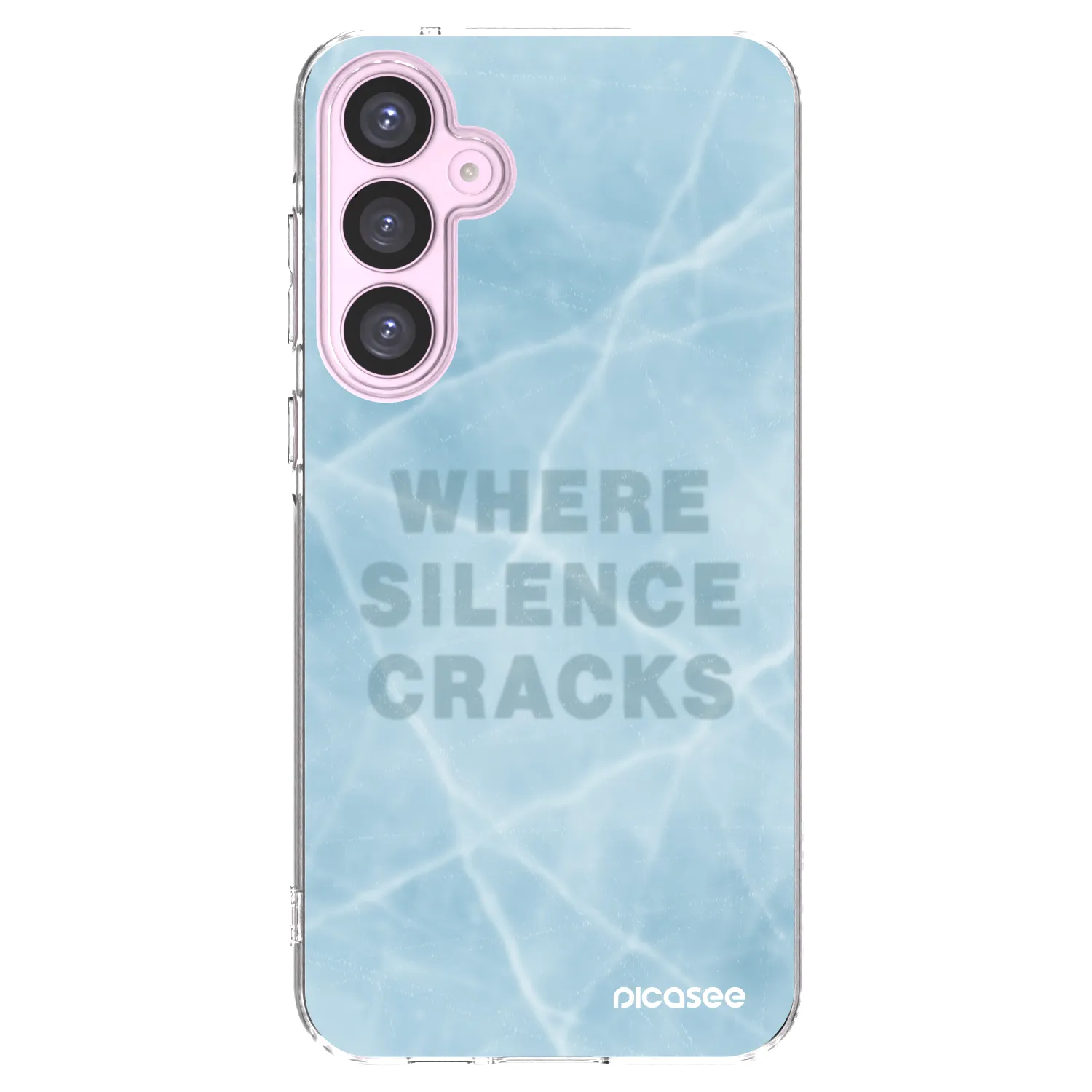 Picasee silikonski prozorni ovitek za Samsung Galaxy A55 5G A556B - SILENCE