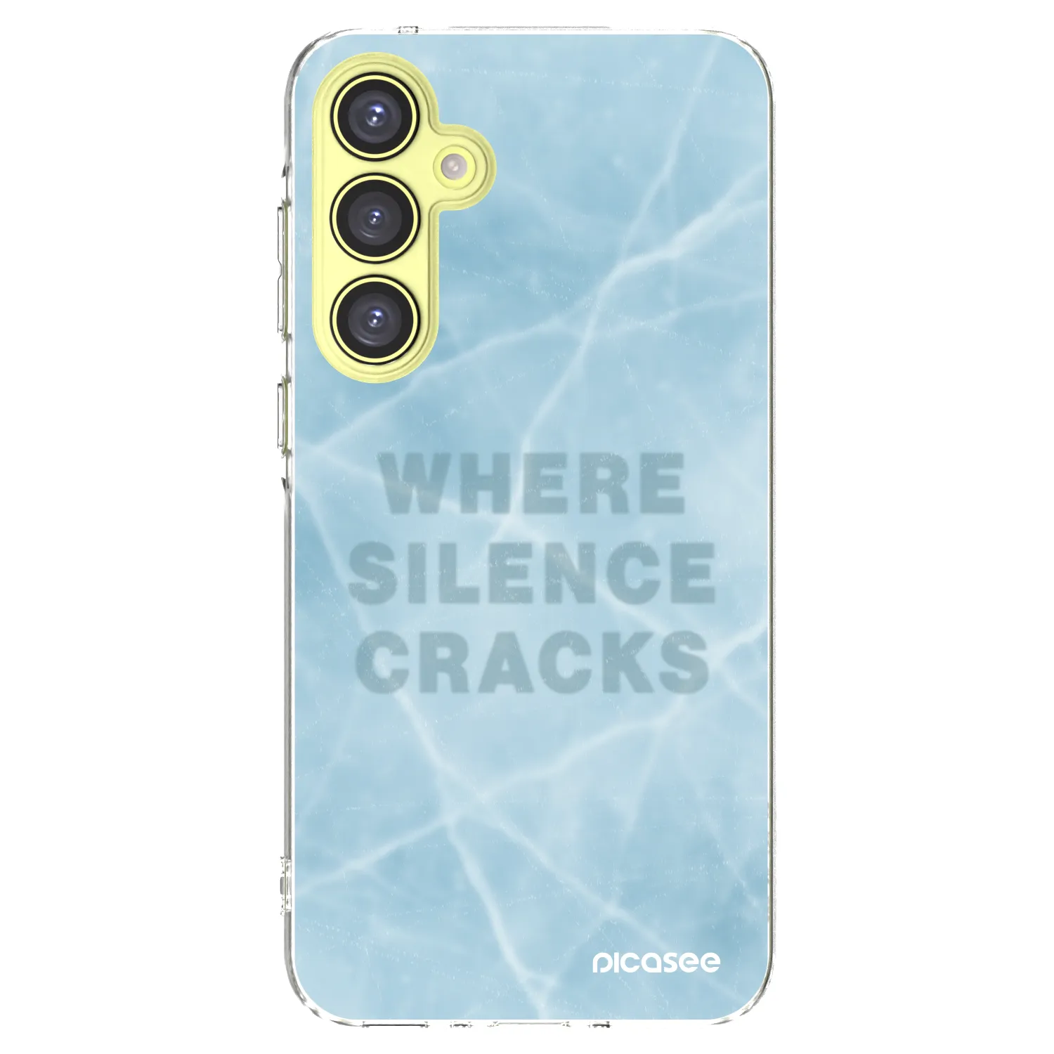 Picasee silikonski prozorni ovitek za Samsung Galaxy A35 5G A356B - SILENCE