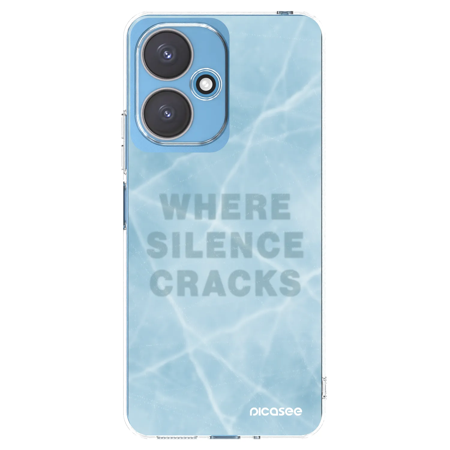 Picasee silikonski prozorni ovitek za Xiaomi Redmi 13C 5G - SILENCE