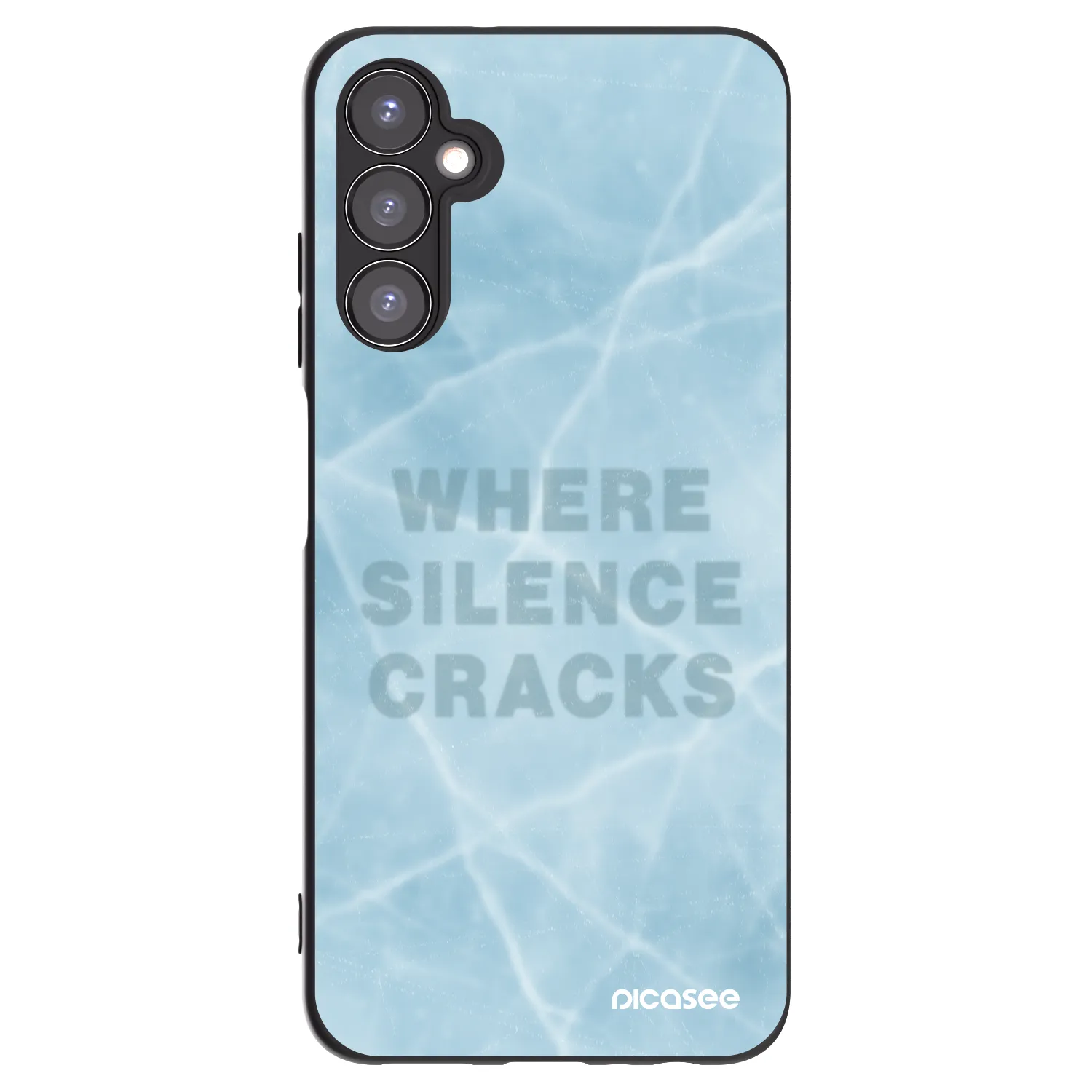Picasee silikonski črni ovitek za Samsung Galaxy A05s A057G - SILENCE