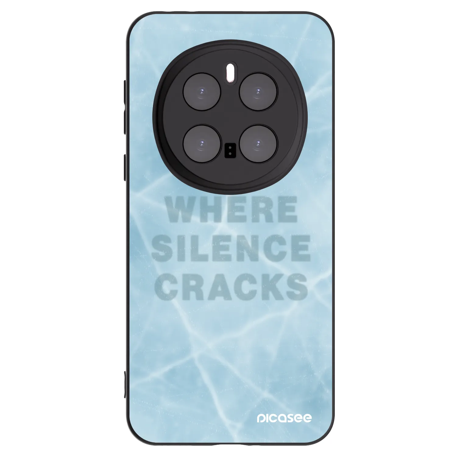 Picasee silikonski črni ovitek za Honor Magic7 Pro 5G - SILENCE