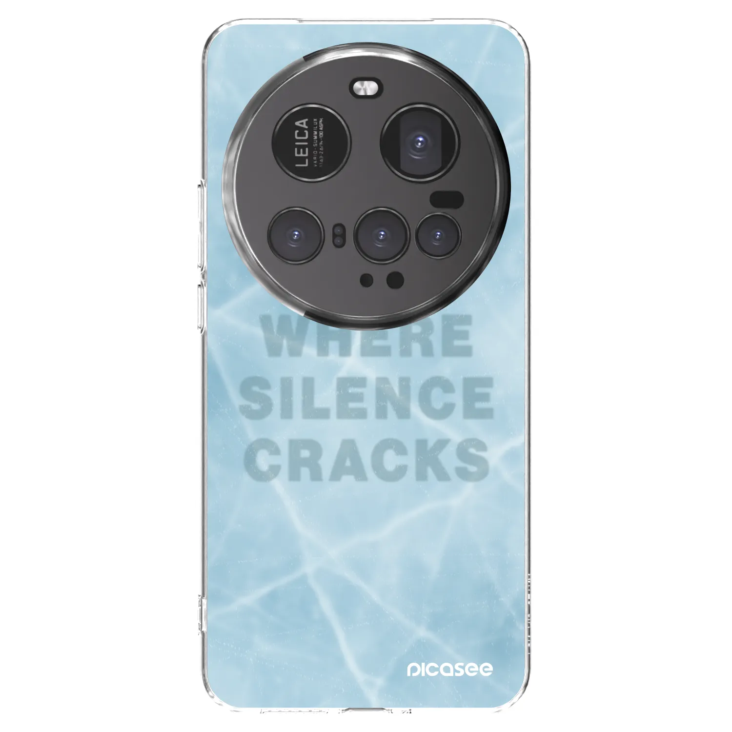 Picasee silikonski prozorni ovitek za Xiaomi 15 Ultra - SILENCE