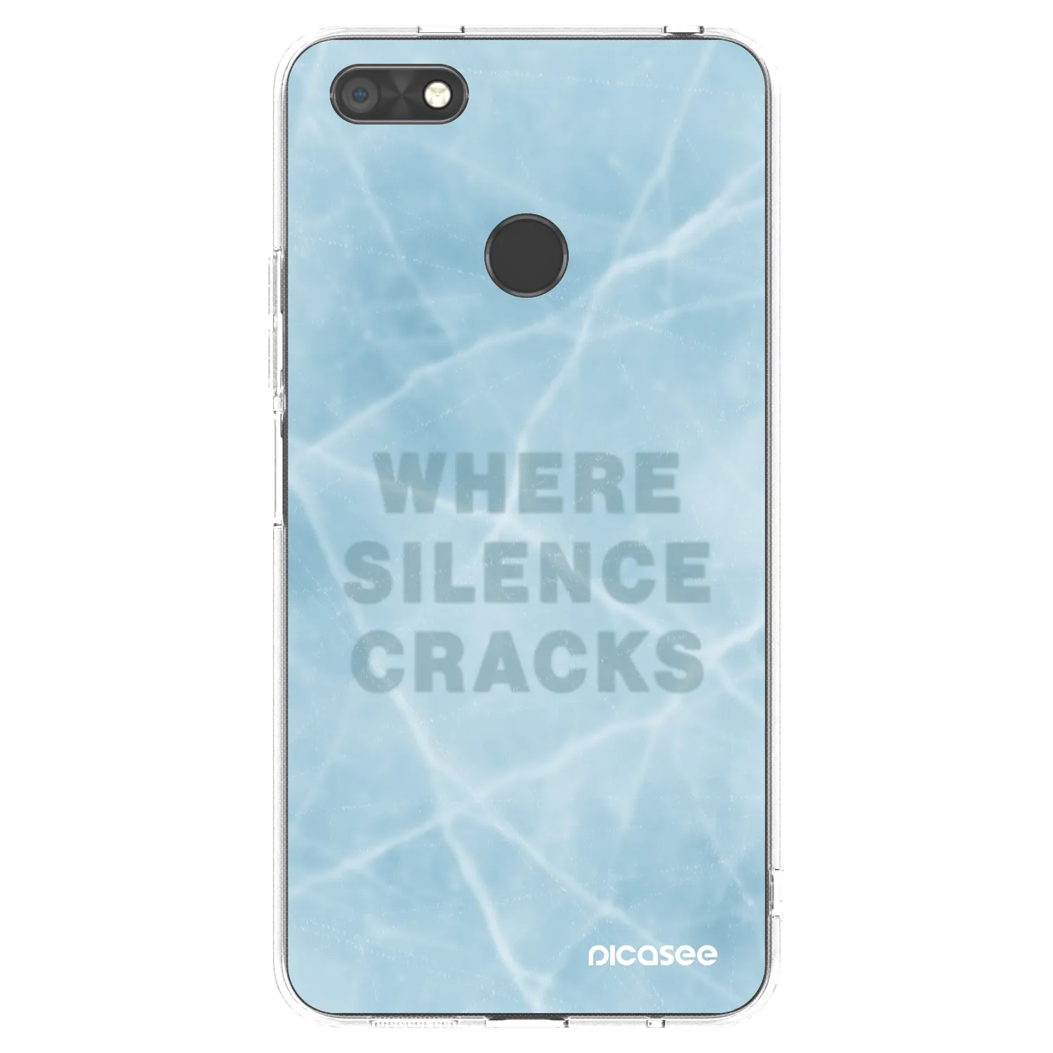 Picasee silikonski prozorni ovitek za Huawei P9 Lite Mini - SILENCE