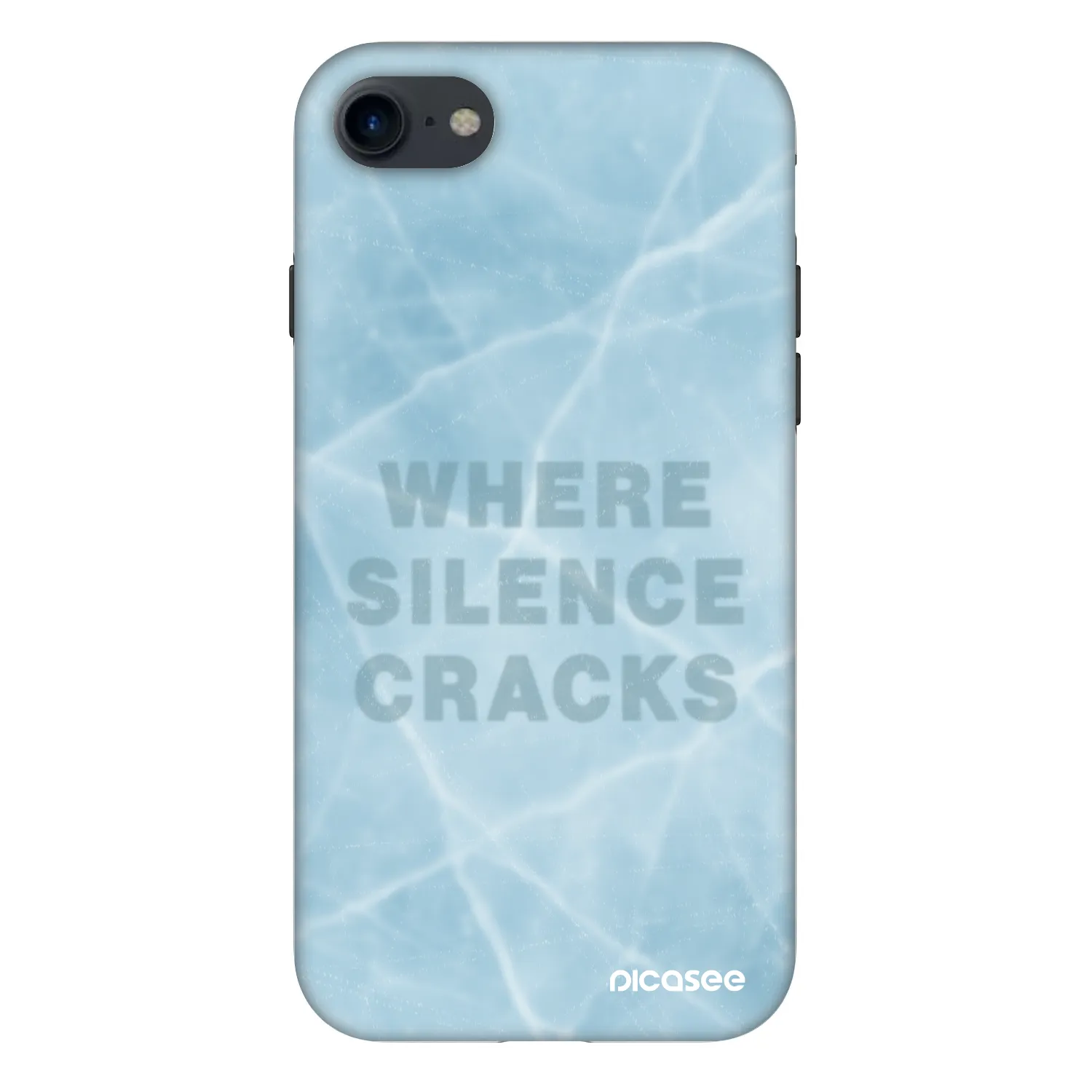 Picasee Fashion Case za Apple iPhone 8 - SILENCE