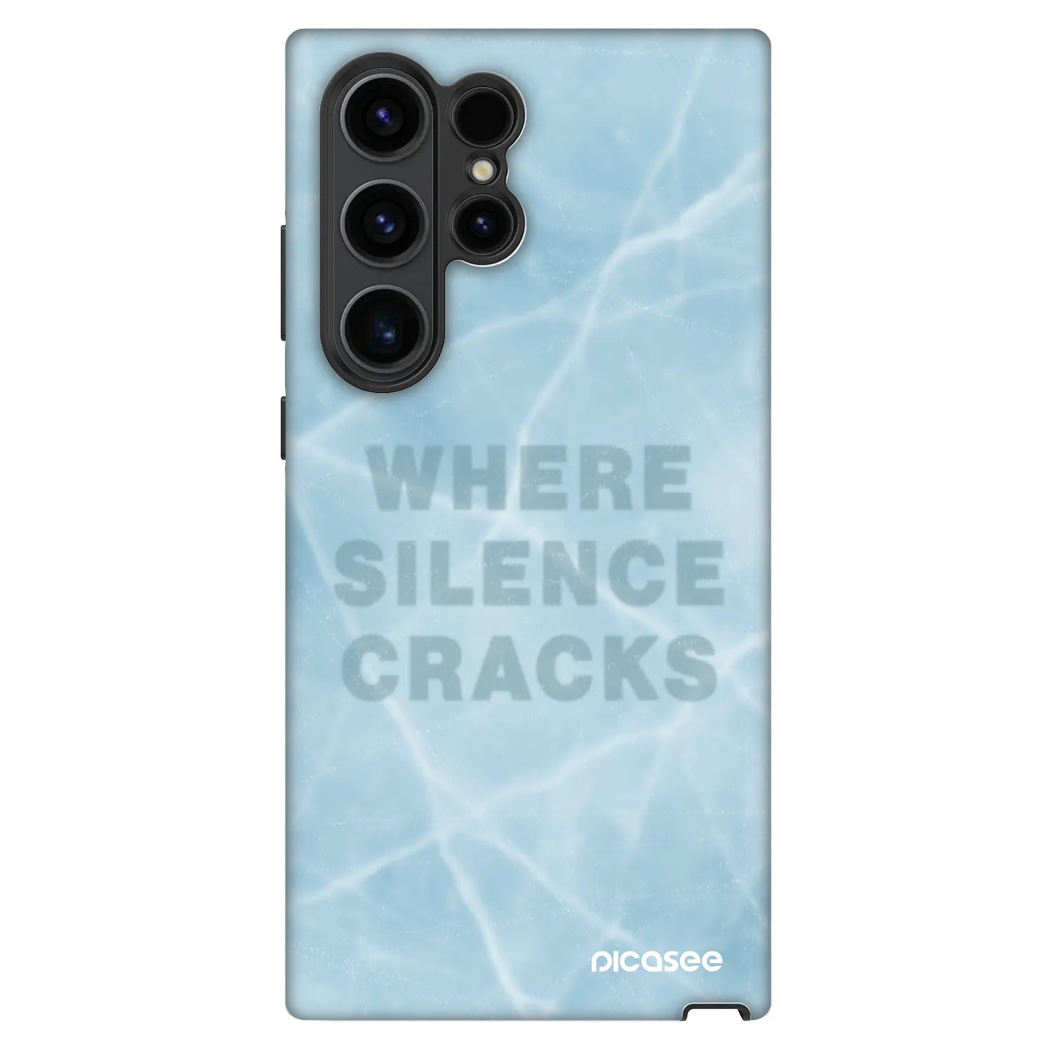 Picasee Fashion Case za Samsung Galaxy S23 Ultra 5G - SILENCE
