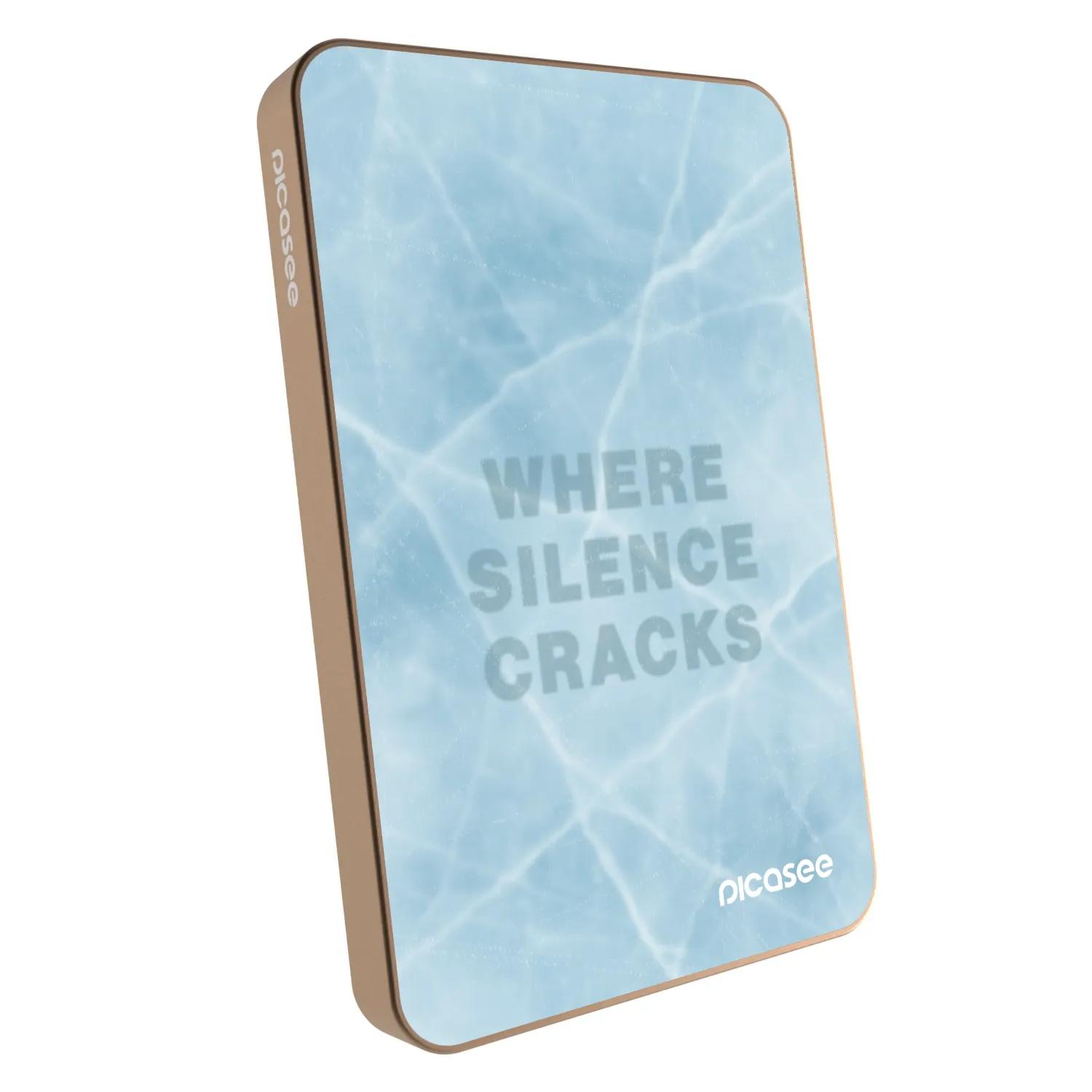 Picasee Prenosna baterija z MagSafe 5 000 mAh Zlati - SILENCE