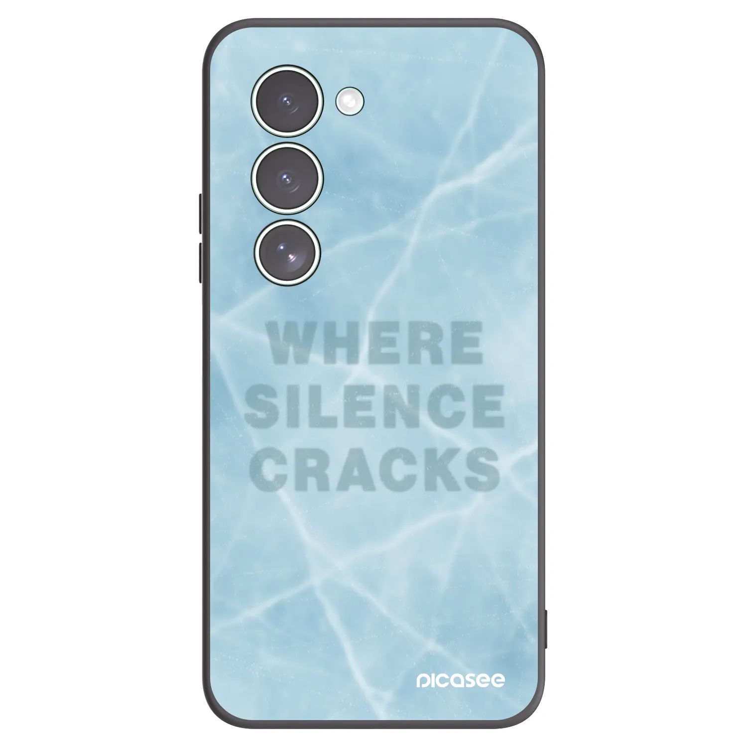 Picasee silikonski črni ovitek za Xiaomi Redmi 15 5G - SILENCE