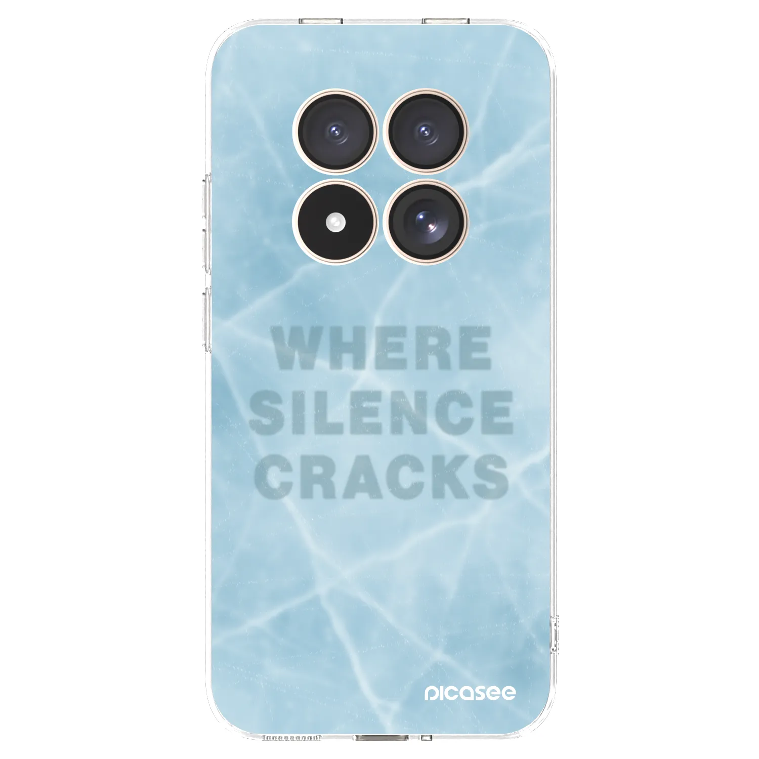 Picasee silikonski prozorni ovitek za Xiaomi Redmi Note 15 Pro 4G - SILENCE