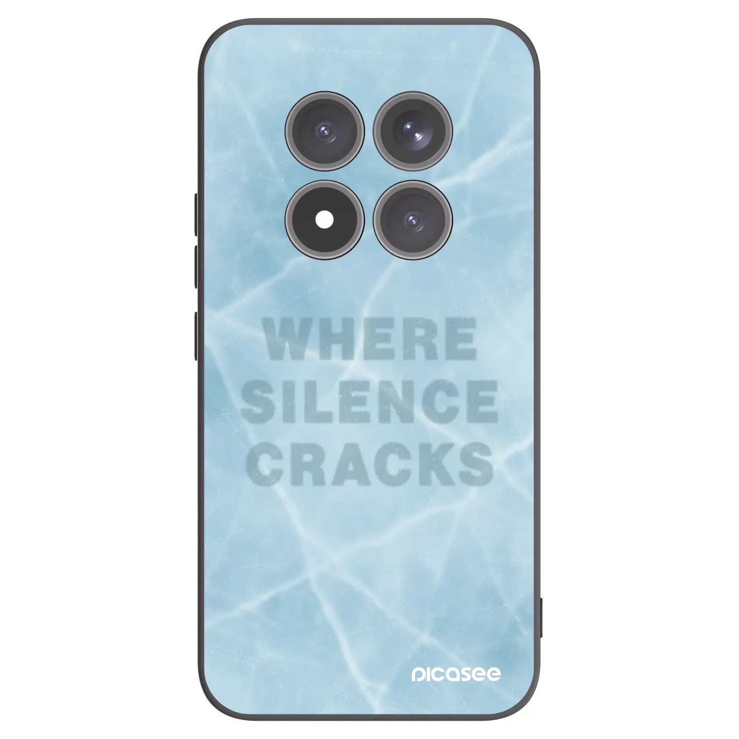Picasee silikonski črni ovitek za Xiaomi Redmi Note 15 Pro+ - SILENCE