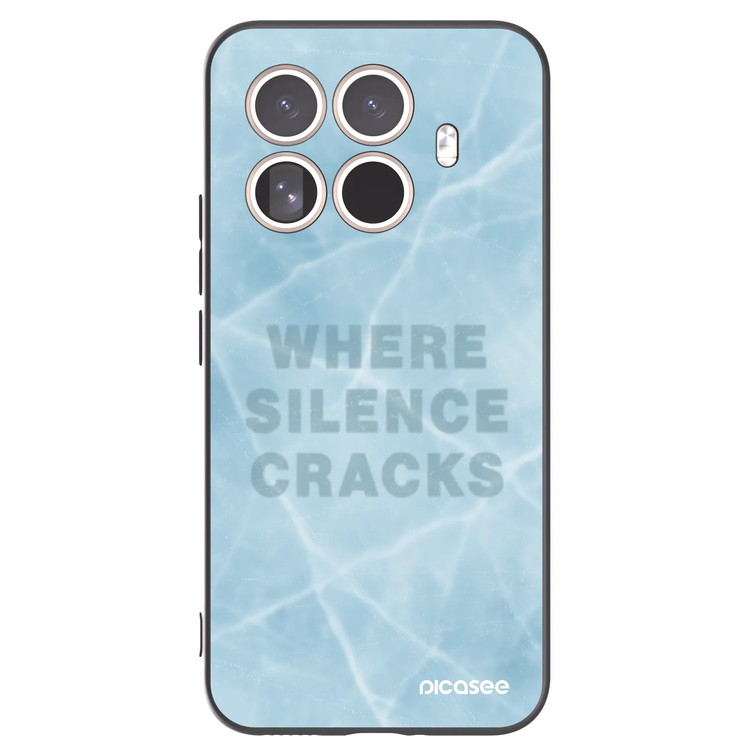 Picasee silikonski črni ovitek za Xiaomi 15T Pro - SILENCE