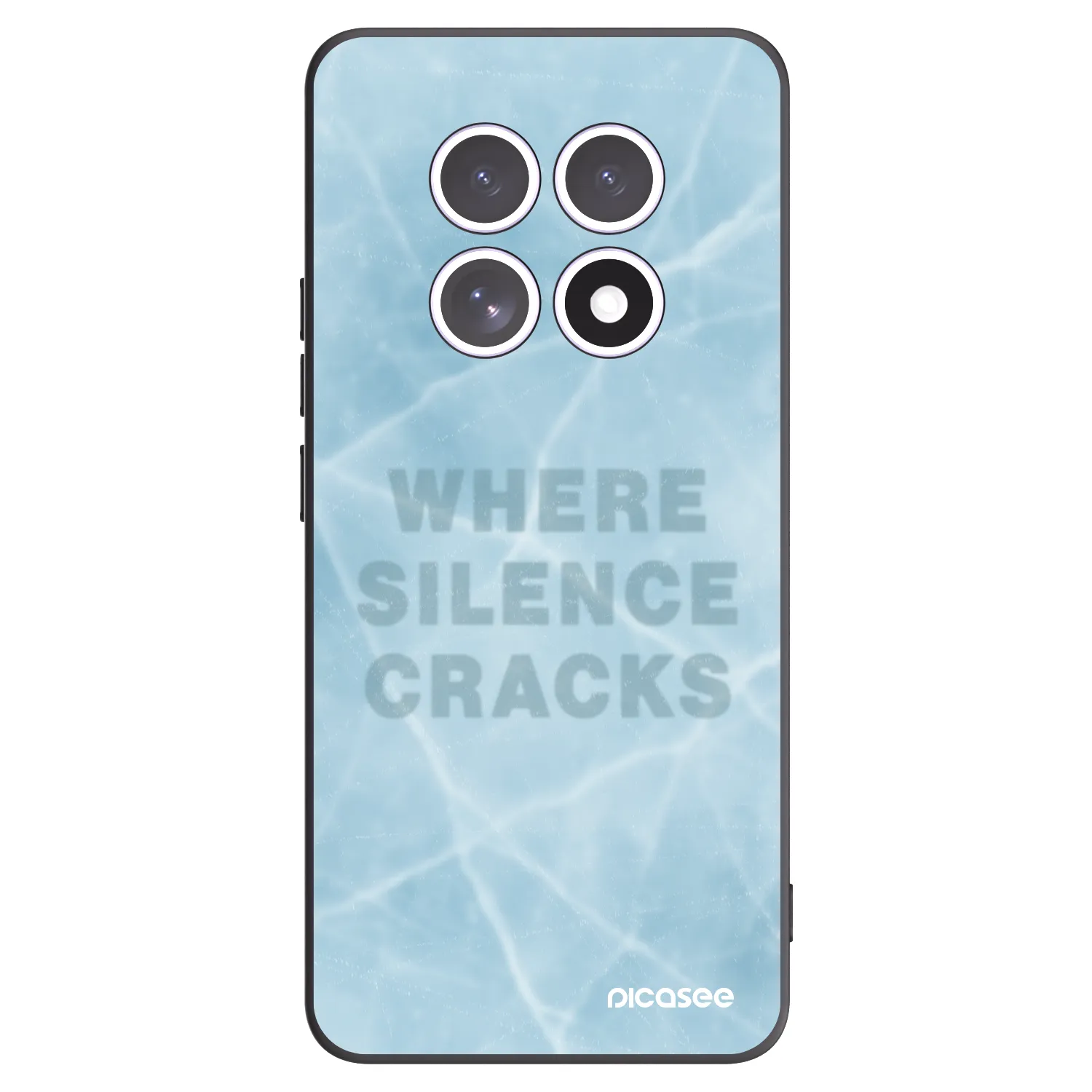 Picasee silikonski črni ovitek za Xiaomi Redmi Note 15 - SILENCE