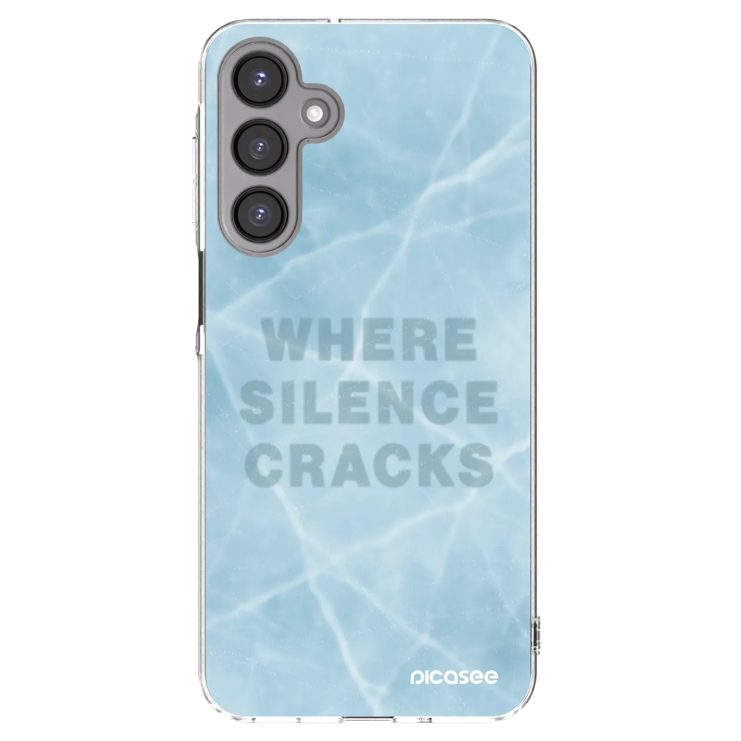 Picasee silikonski prozorni ovitek za Samsung Galaxy A16 4G - SILENCE