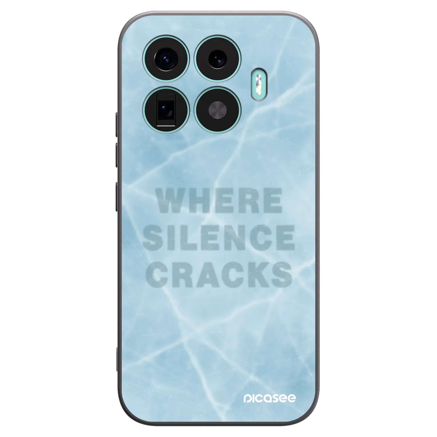 Picasee silikonski črni ovitek za Xiaomi 17T - SILENCE