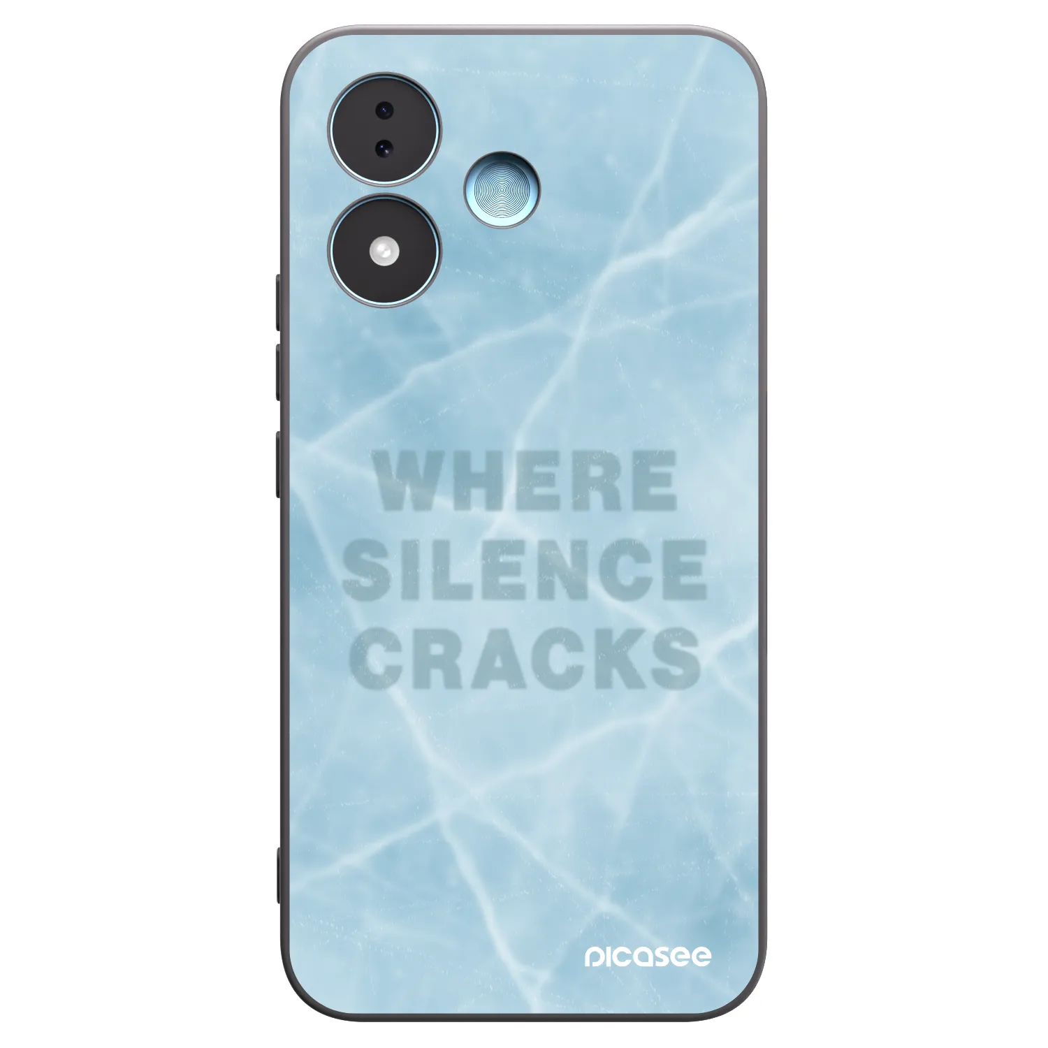 Picasee silikonski črni ovitek za Xiaomi Redmi Note 17 5G - SILENCE