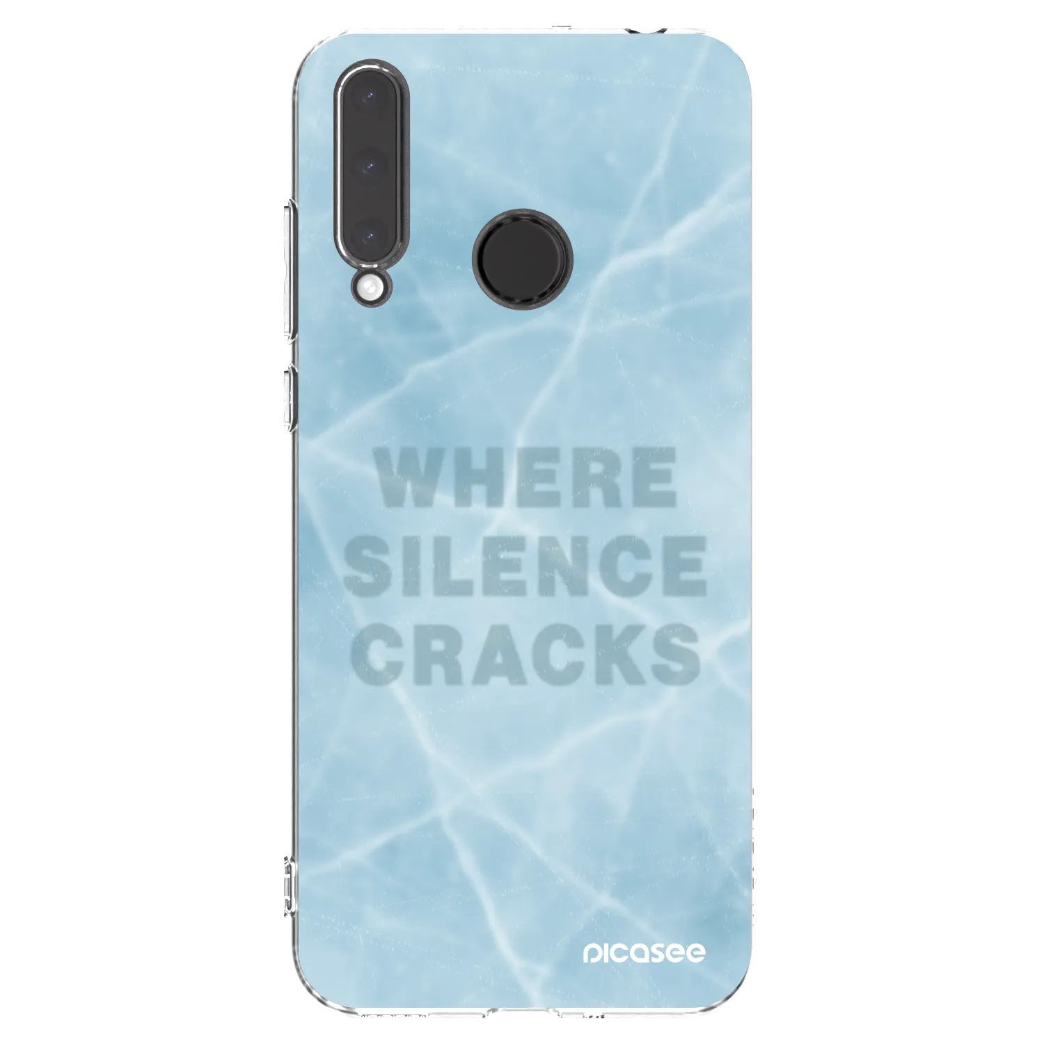 Picasee silikonski prozorni ovitek za Honor 20 Lite - SILENCE