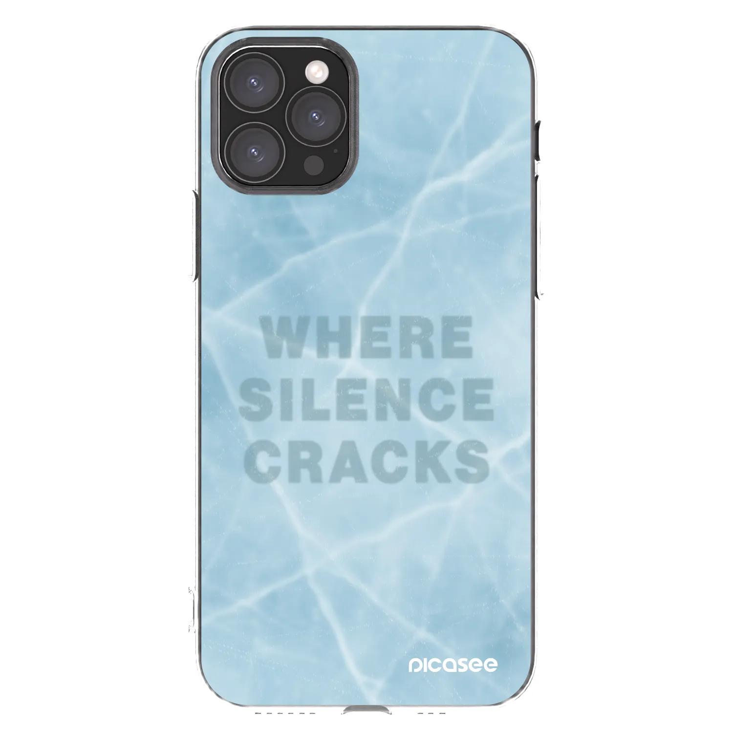 Picasee silikonski prozorni ovitek za Apple iPhone 11 Pro - SILENCE