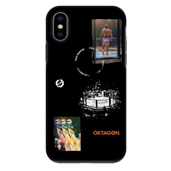 Ovitek za Apple iPhone X/XS - OKTAGON - Cage Snapshot