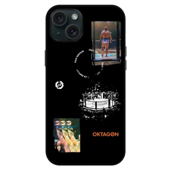 Ovitek za Apple iPhone 15 Plus - OKTAGON - Cage Snapshot