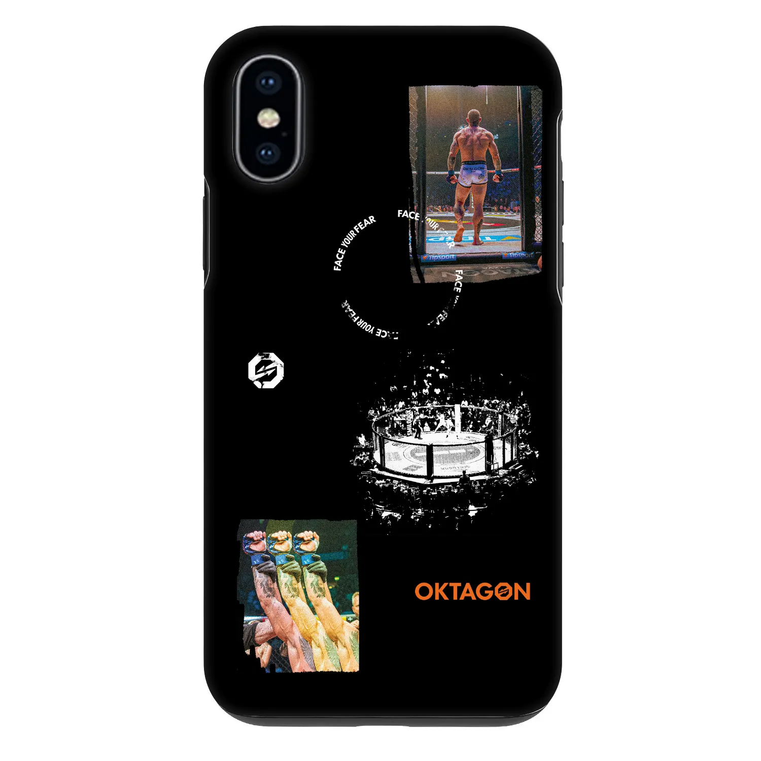Picasee Fashion Case za Apple iPhone X/XS - OKTAGON - Cage Snapshot