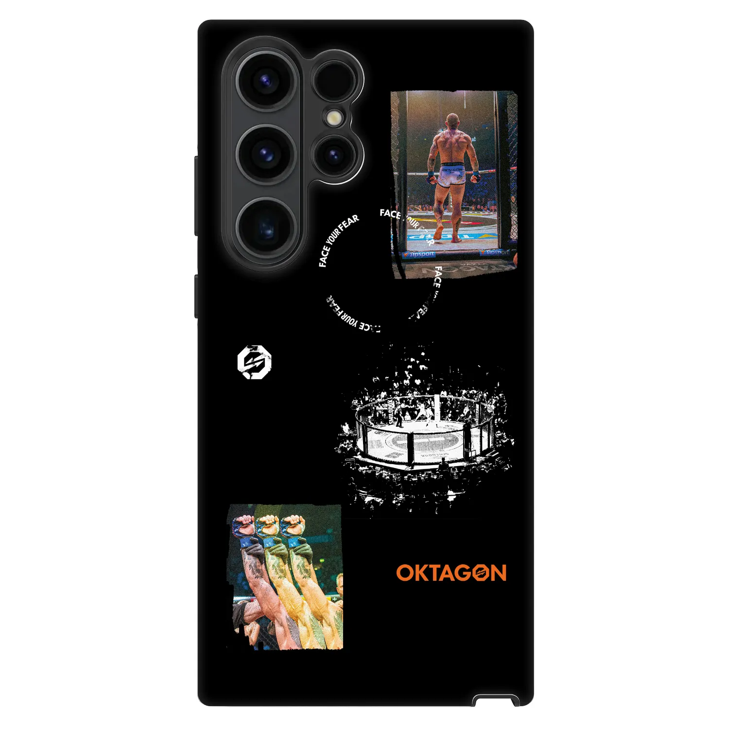Picasee Fashion Case za Samsung Galaxy S23 Ultra 5G - OKTAGON - Cage Snapshot