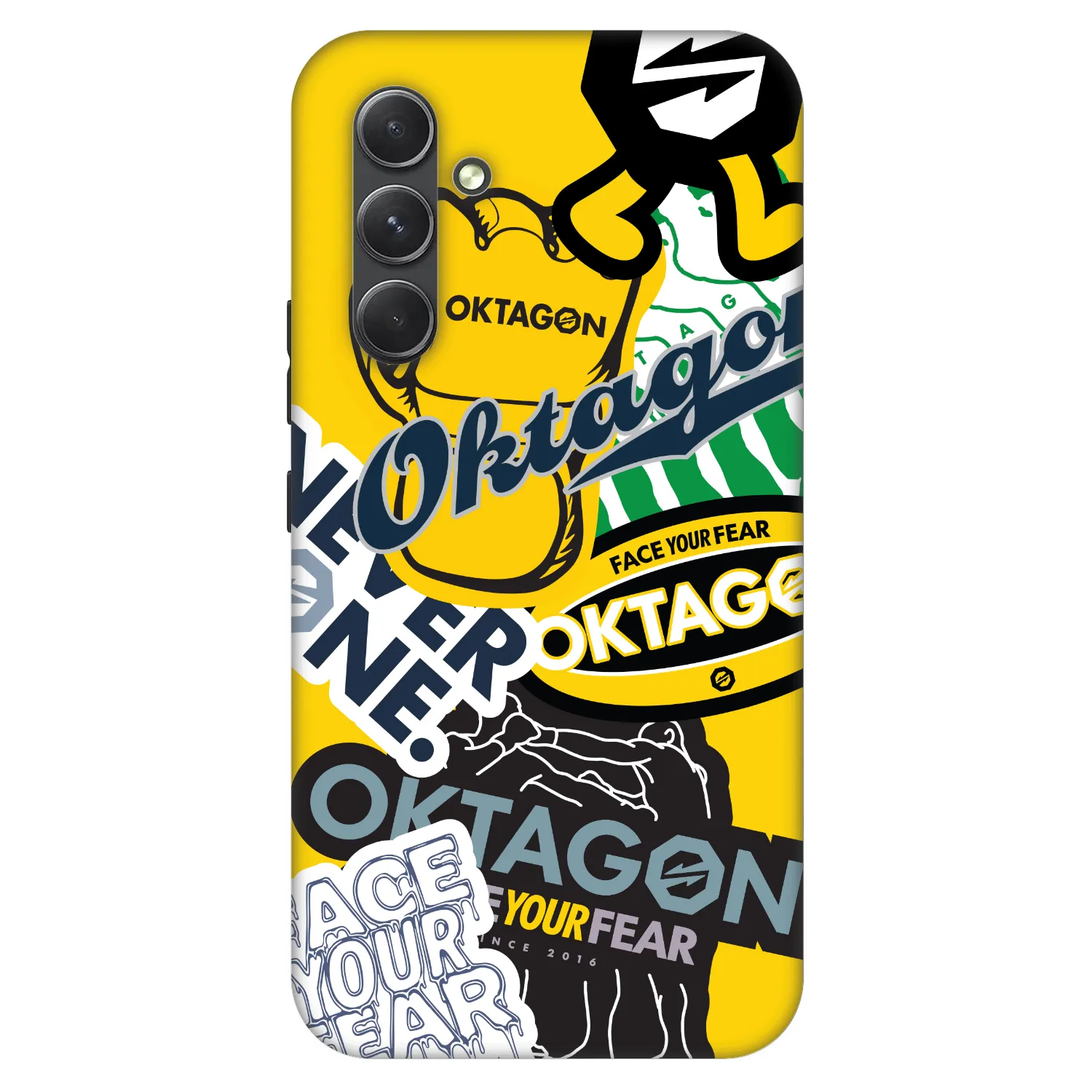Picasee Fashion Case za Samsung Galaxy A54 5G A546B - OKTAGON - Logo Archive