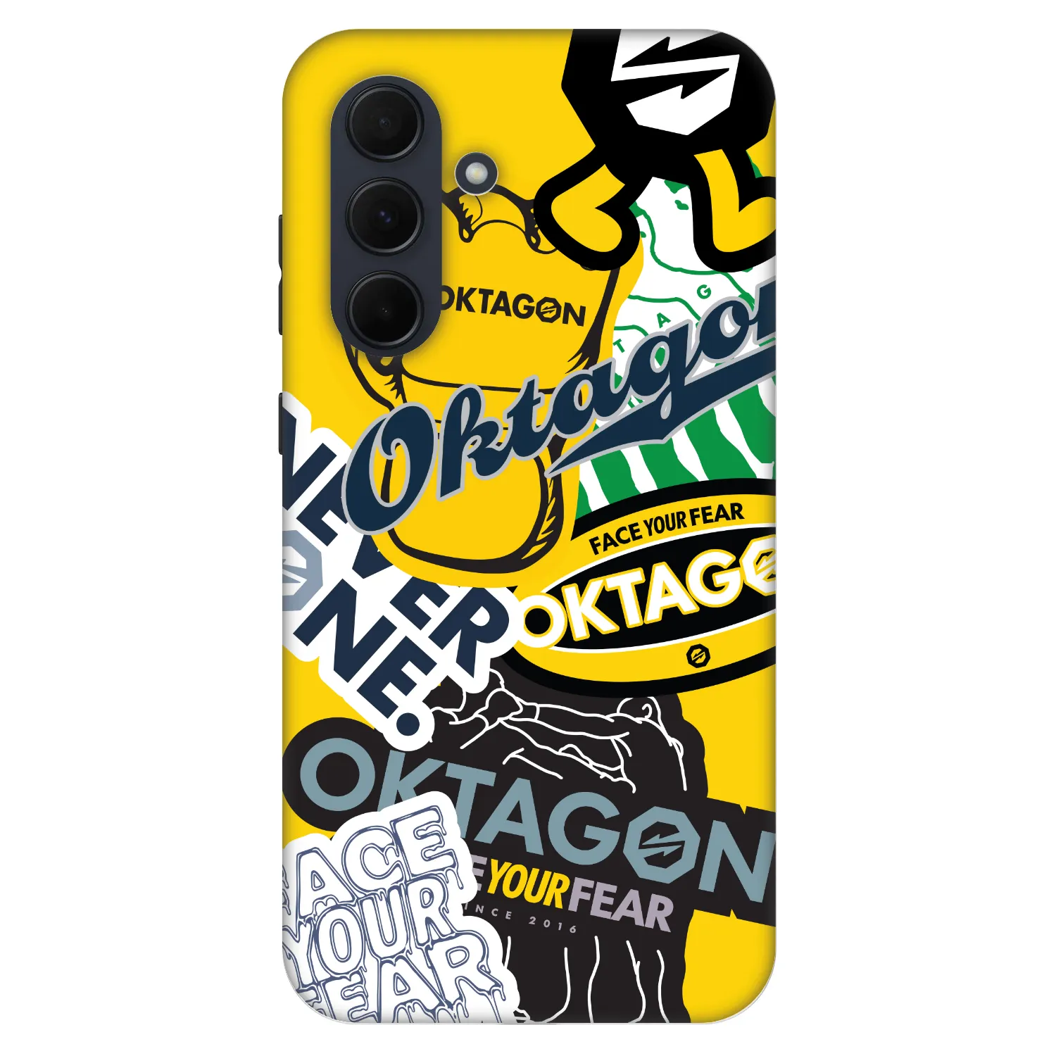 Picasee Fashion Case za Samsung Galaxy A35 5G A356B - OKTAGON - Logo Archive