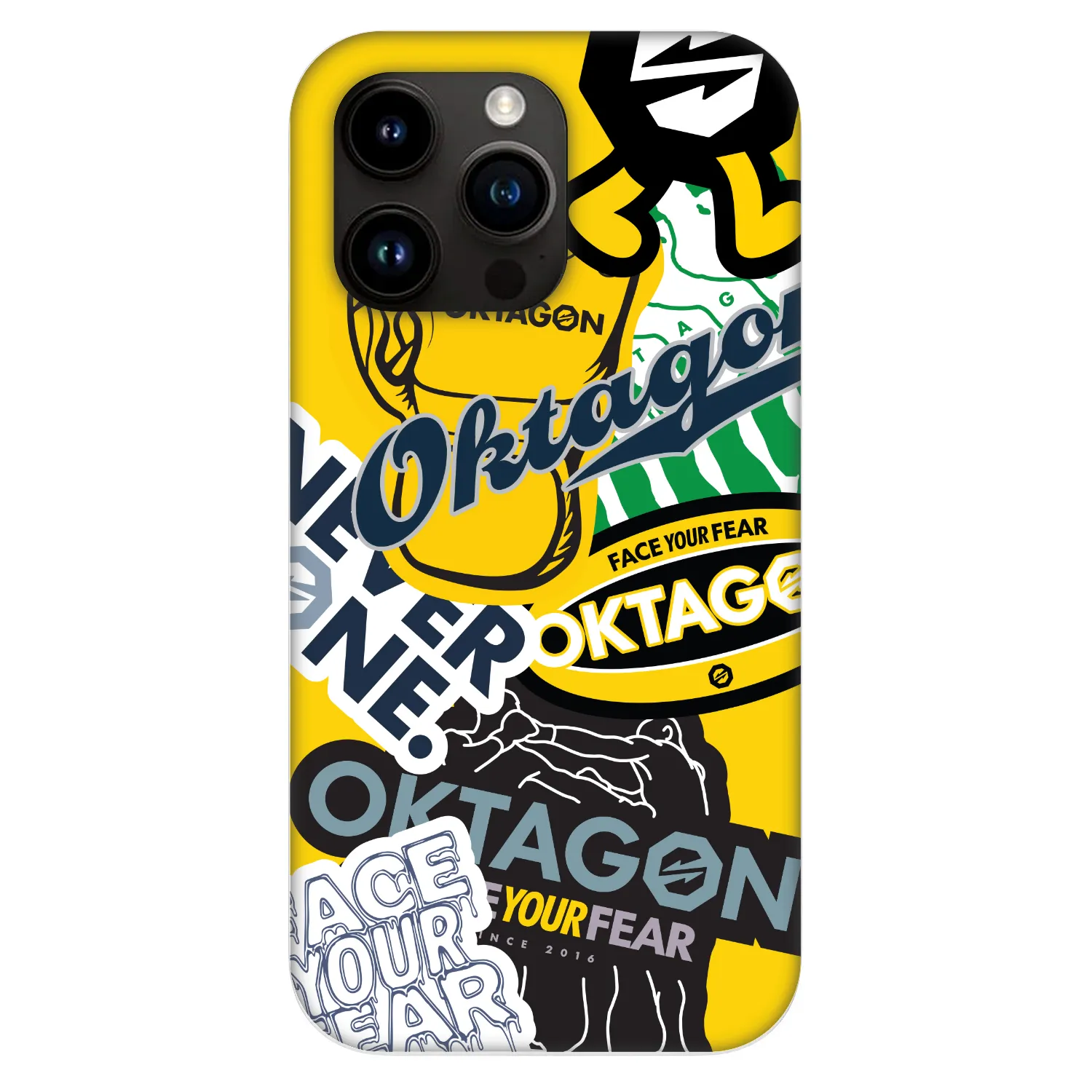 Picasee Fashion Case MagSafe za Apple iPhone 13 Pro - OKTAGON - Logo Archive
