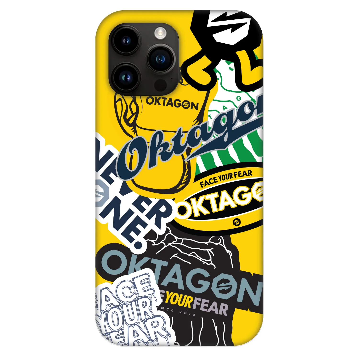 Picasee Fashion Case MagSafe za Apple iPhone 13 Pro Max - OKTAGON - Logo Archive