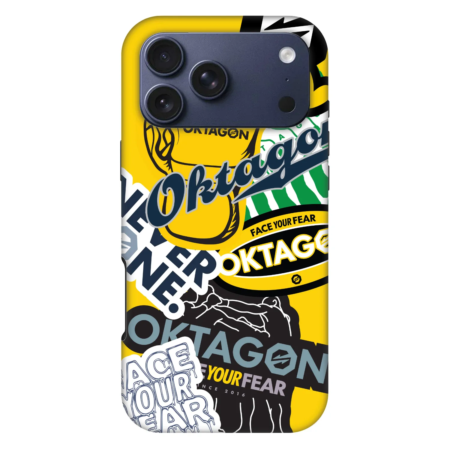 Picasee Fashion Case MagSafe za Apple iPhone 17 Pro Max - OKTAGON - Logo Archive