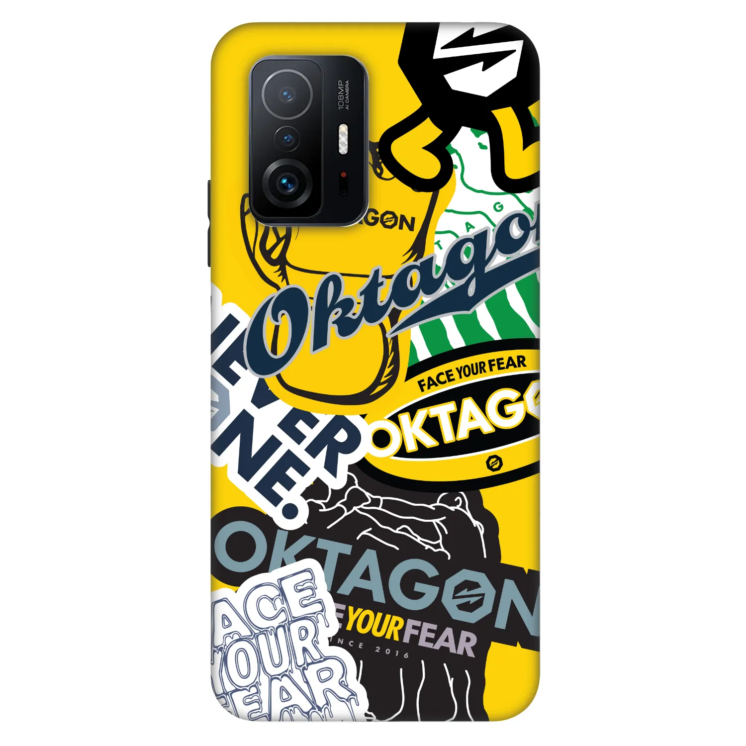 Picasee Fashion Case za Xiaomi 11T - OKTAGON - Logo Archive
