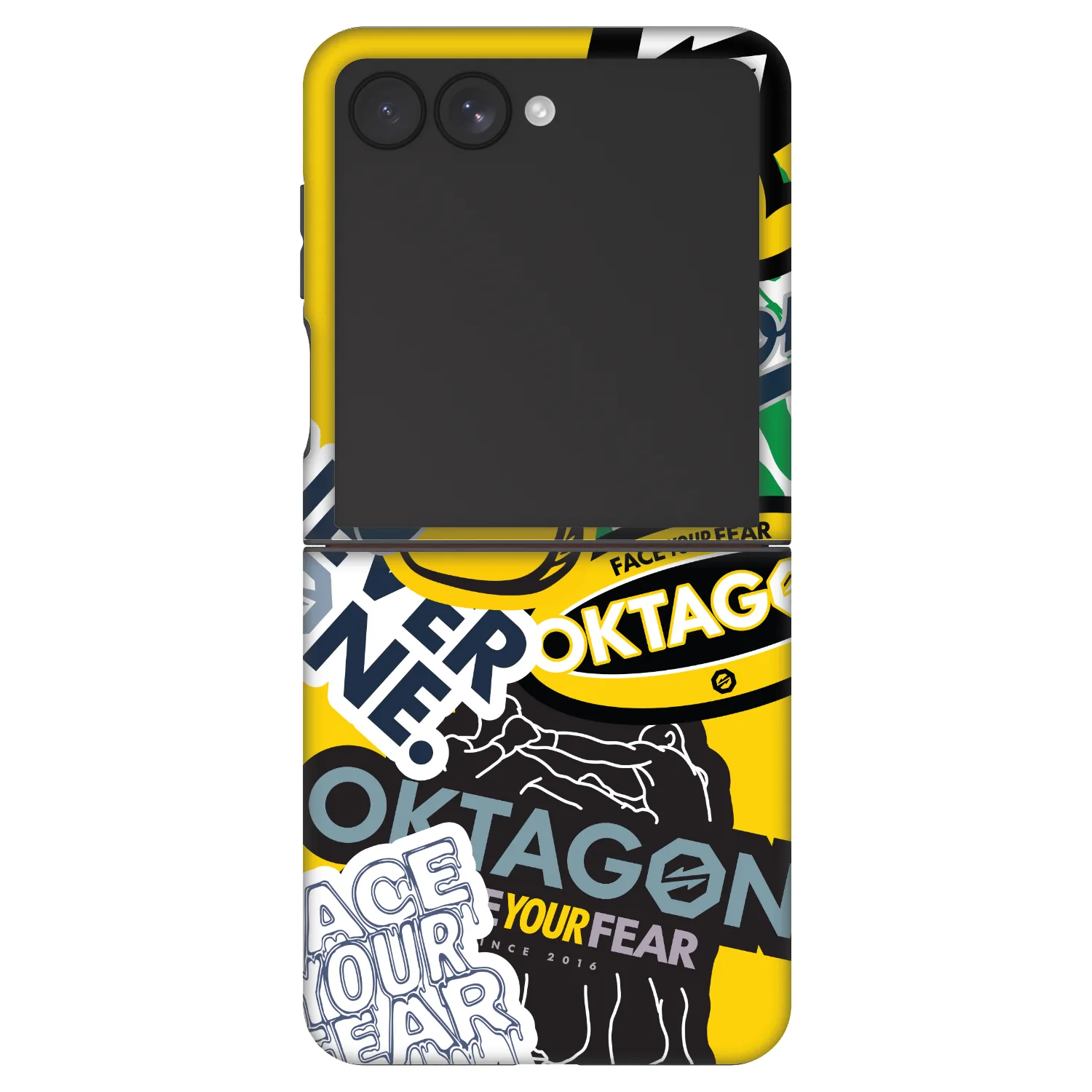Picasee Fashion Case za Samsung Galaxy Z Flip7 5G - OKTAGON - Logo Archive